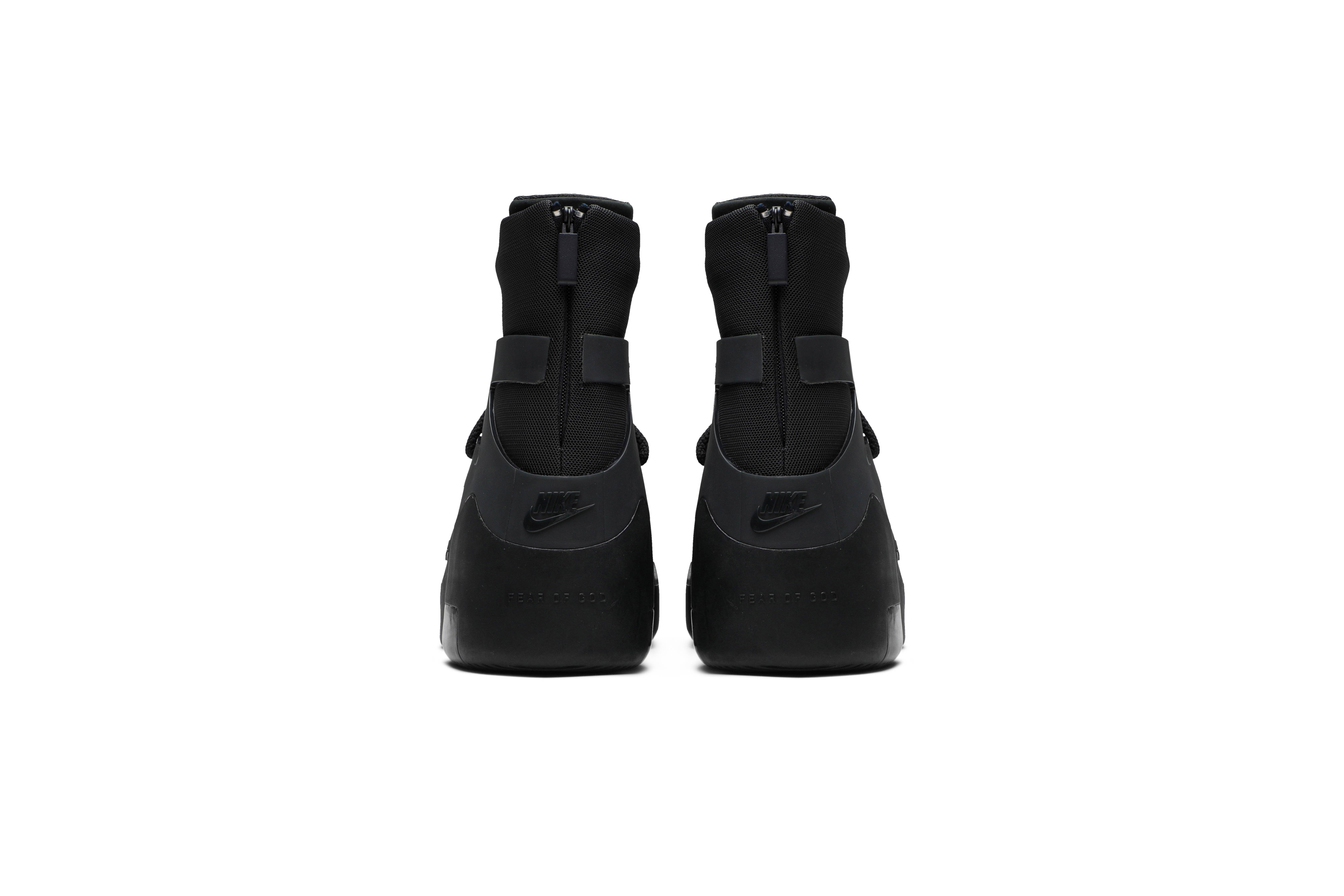 Nike Air Fear of God 1 Triple Black AR4237-005 Nicesnk