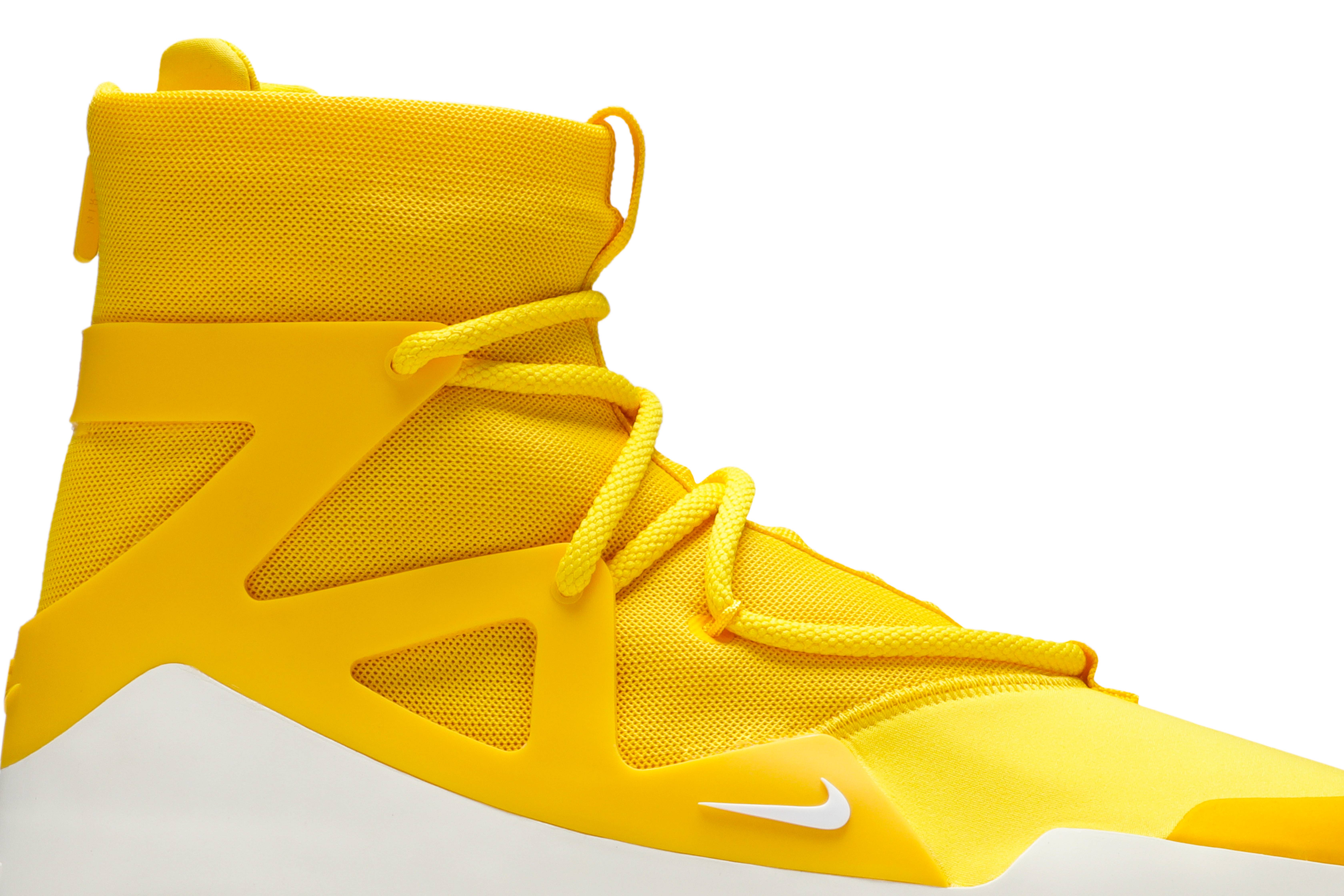 Nike Air Fear of God 1 Yellow AR4237-700 Nicesnk