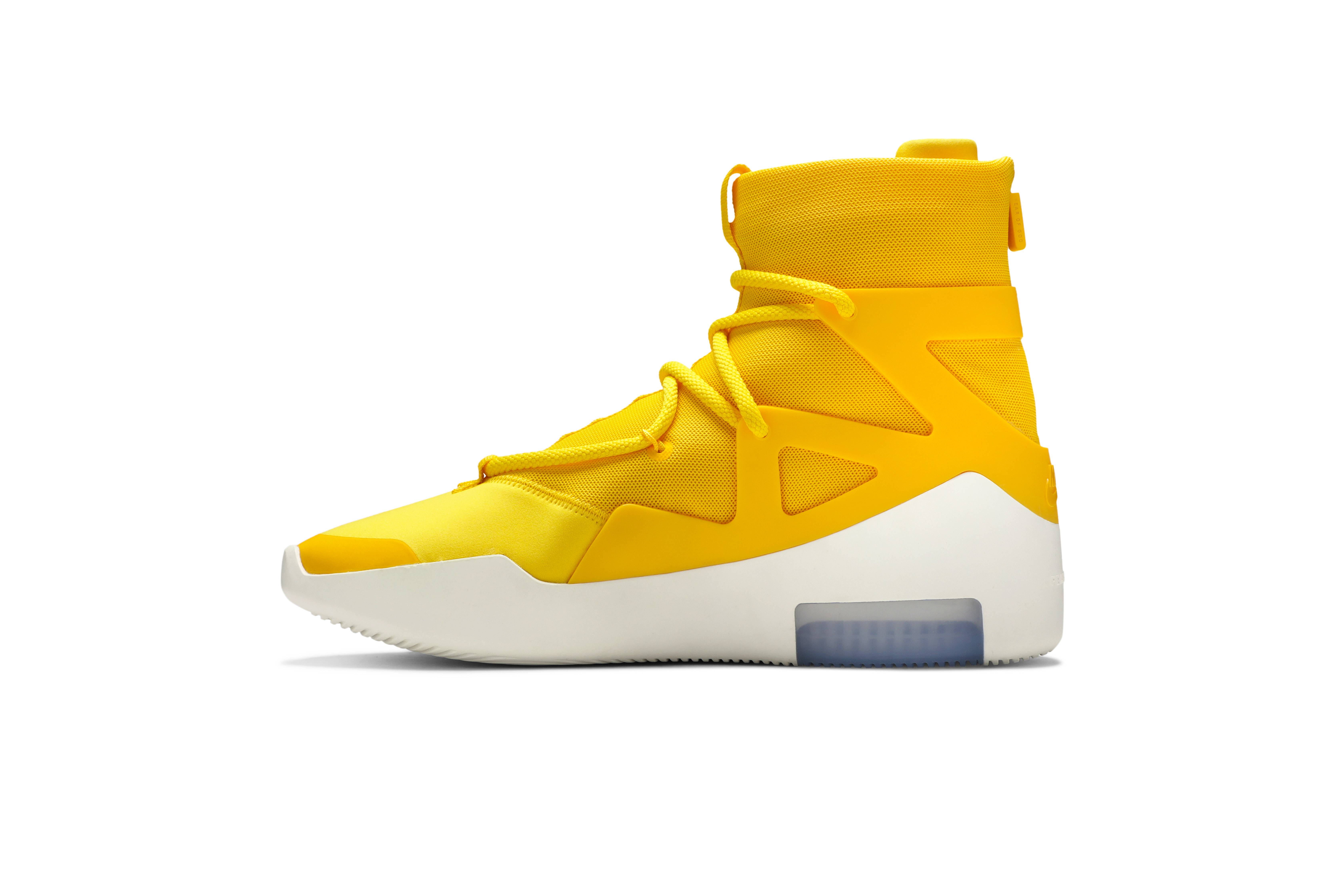 Nike Air Fear of God 1 Yellow AR4237-700 Nicesnk