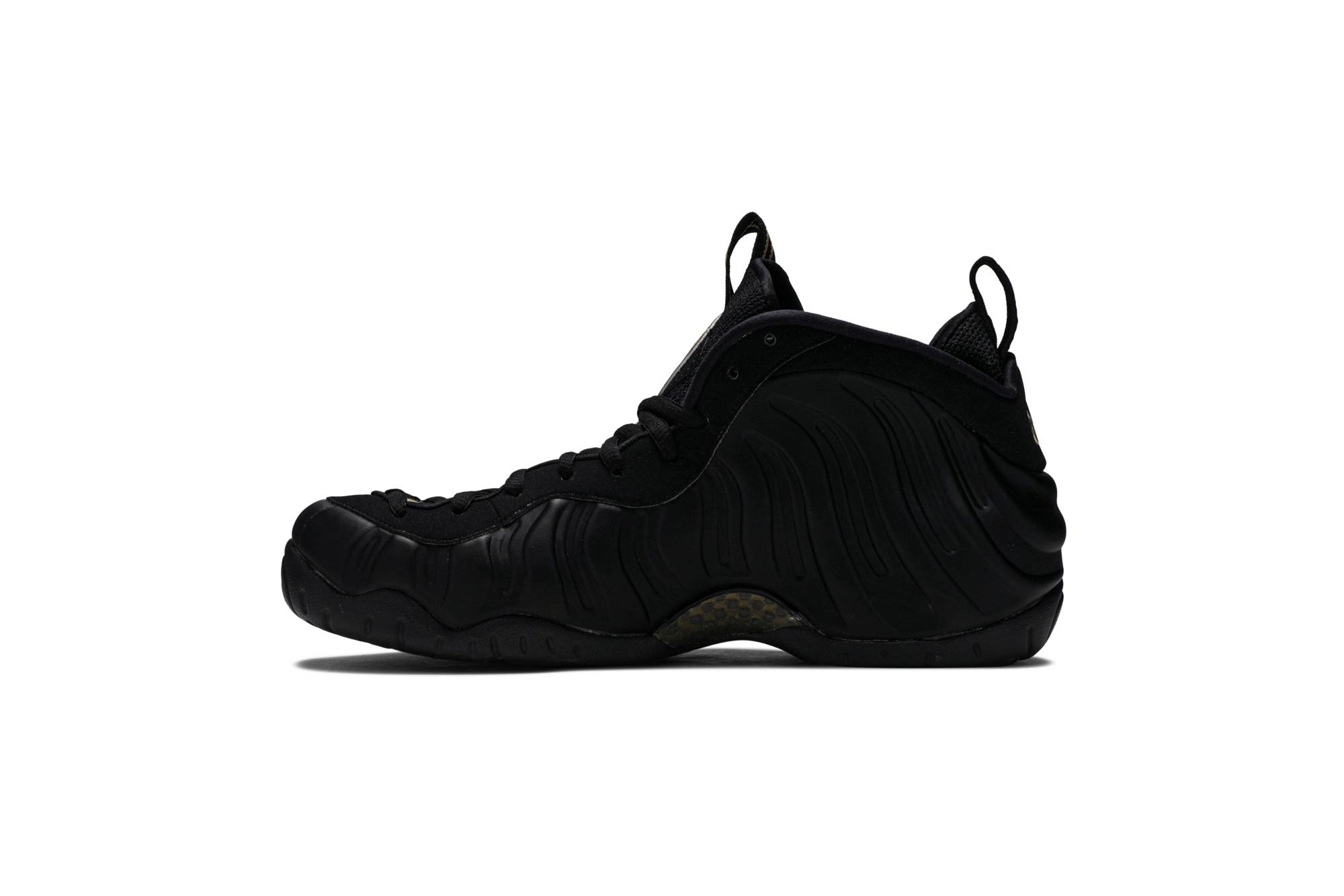 Nike Air Foamposite Pro Black Metallic Gold 624041-009 Nicesnk