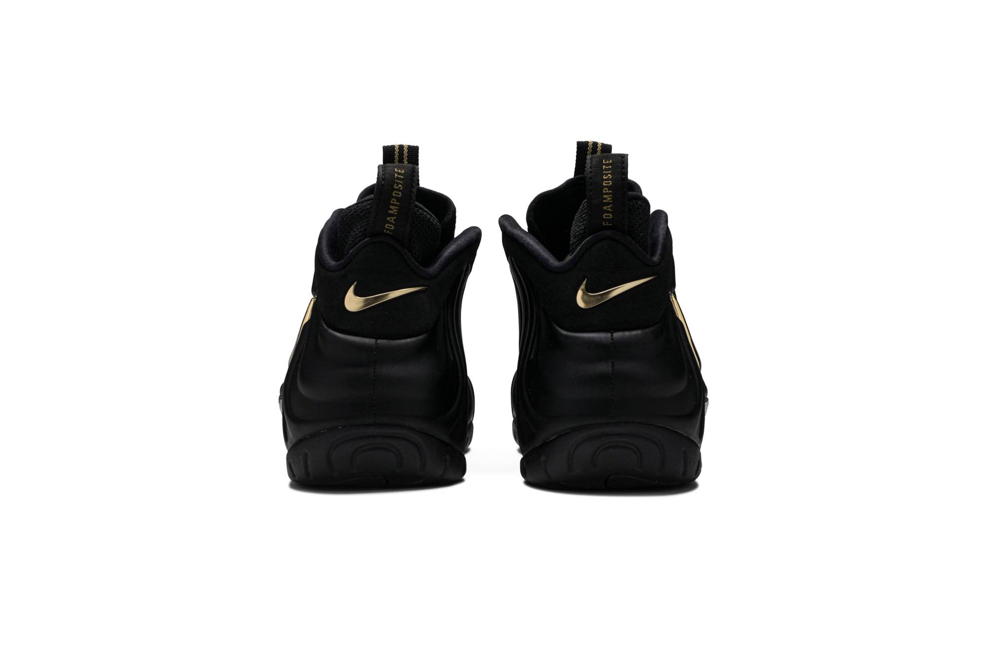 Nike Air Foamposite Pro Black Metallic Gold 624041-009 Nicesnk
