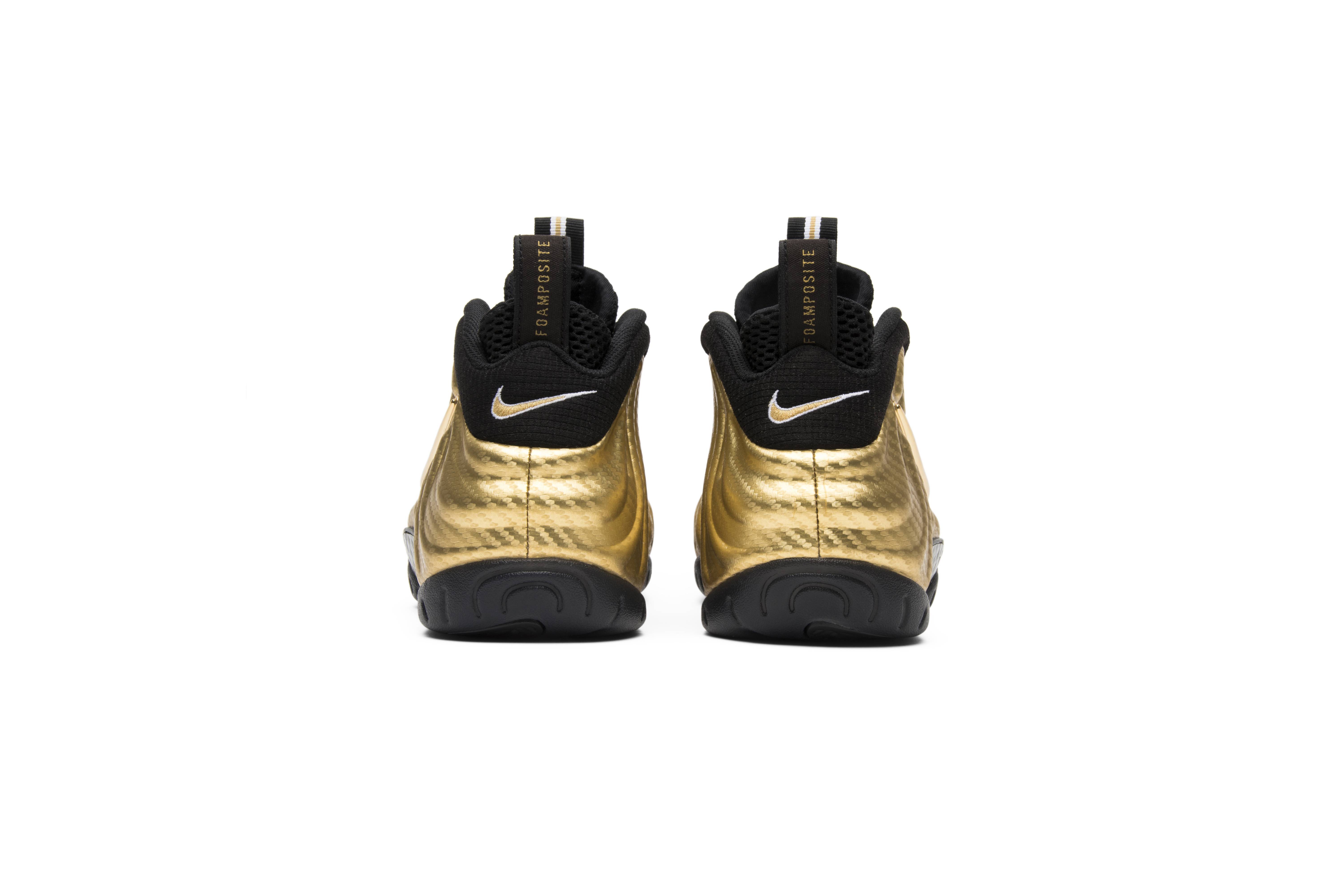 Nike Air Foamposite Pro Metallic Gold 624041-701 Nicesnk
