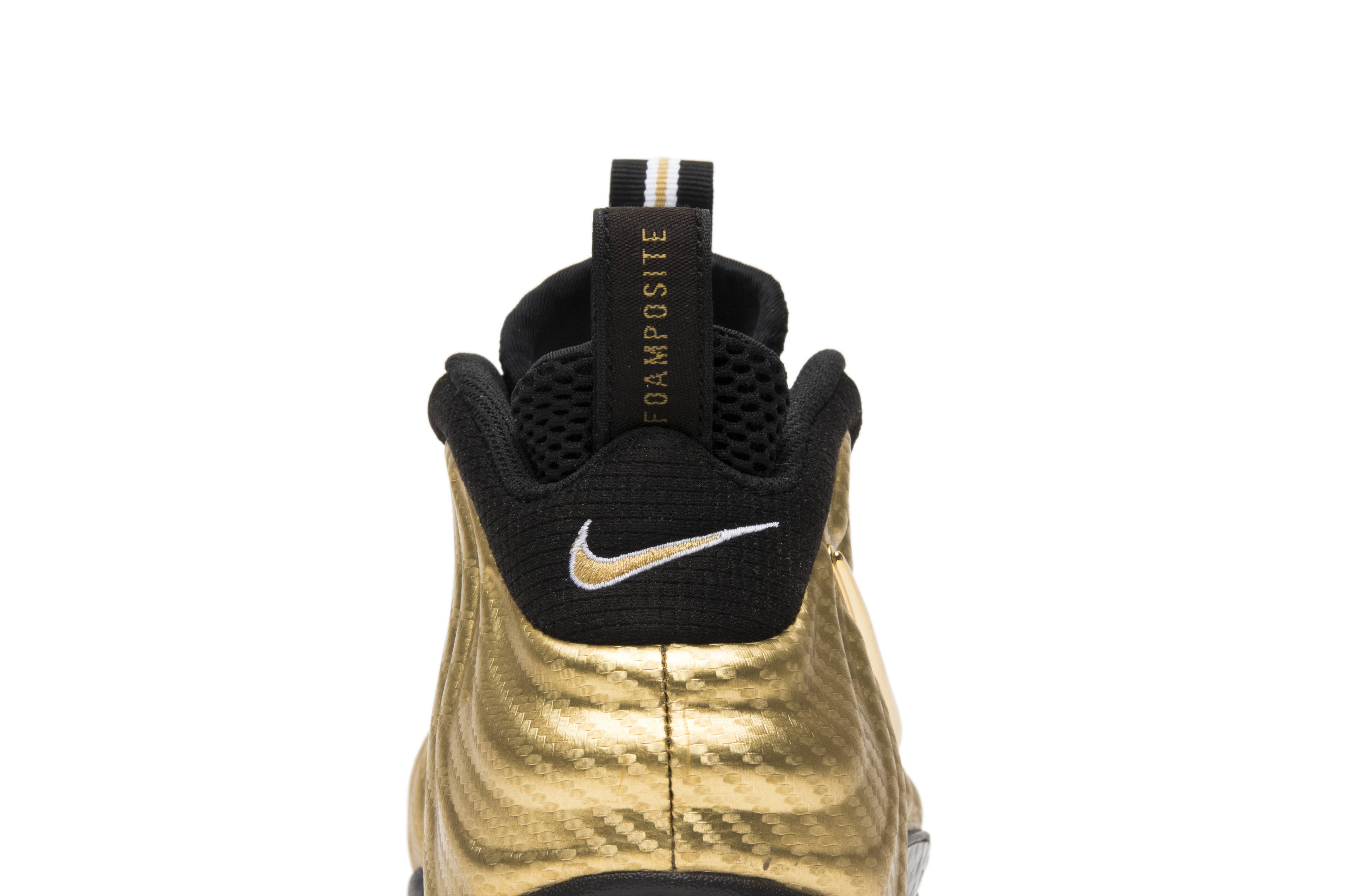 Nike Air Foamposite Pro Metallic Gold 624041-701 Nicesnk