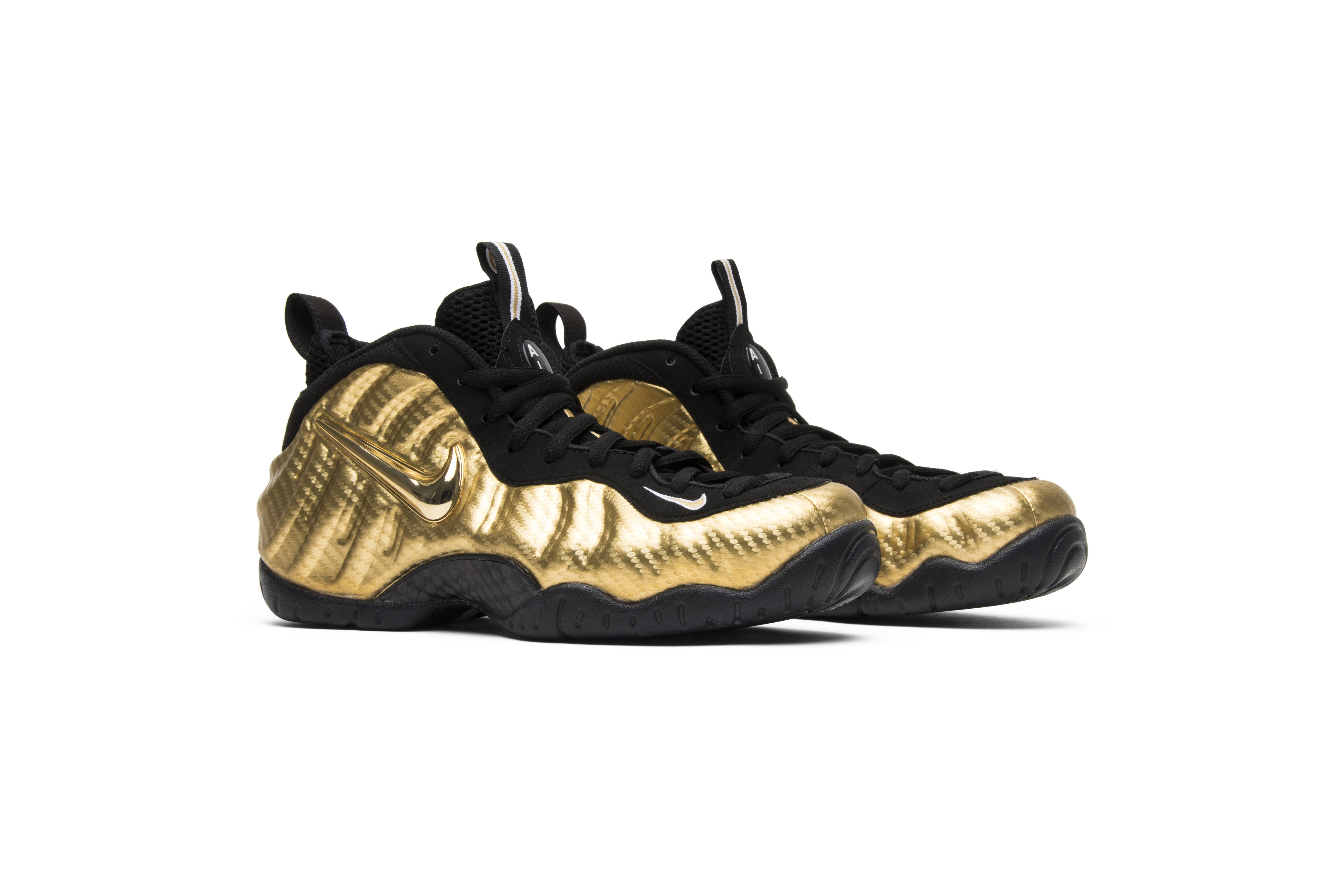 Nike Air Foamposite Pro Metallic Gold 624041-701 Nicesnk