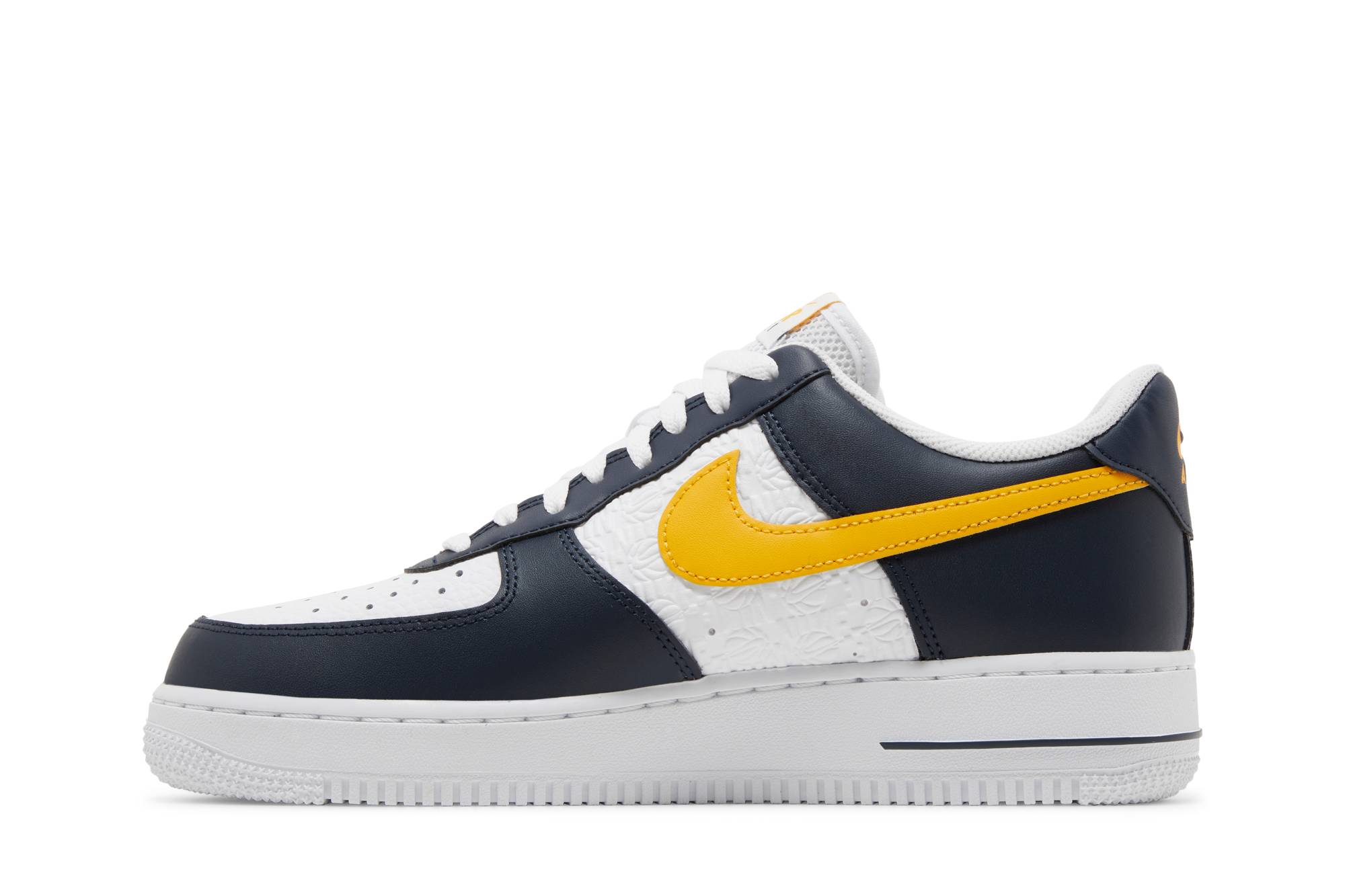 Nike Air Force 1 07 Embossed Hoops – Dark Obsidian FJ4209-400 Nicesnk