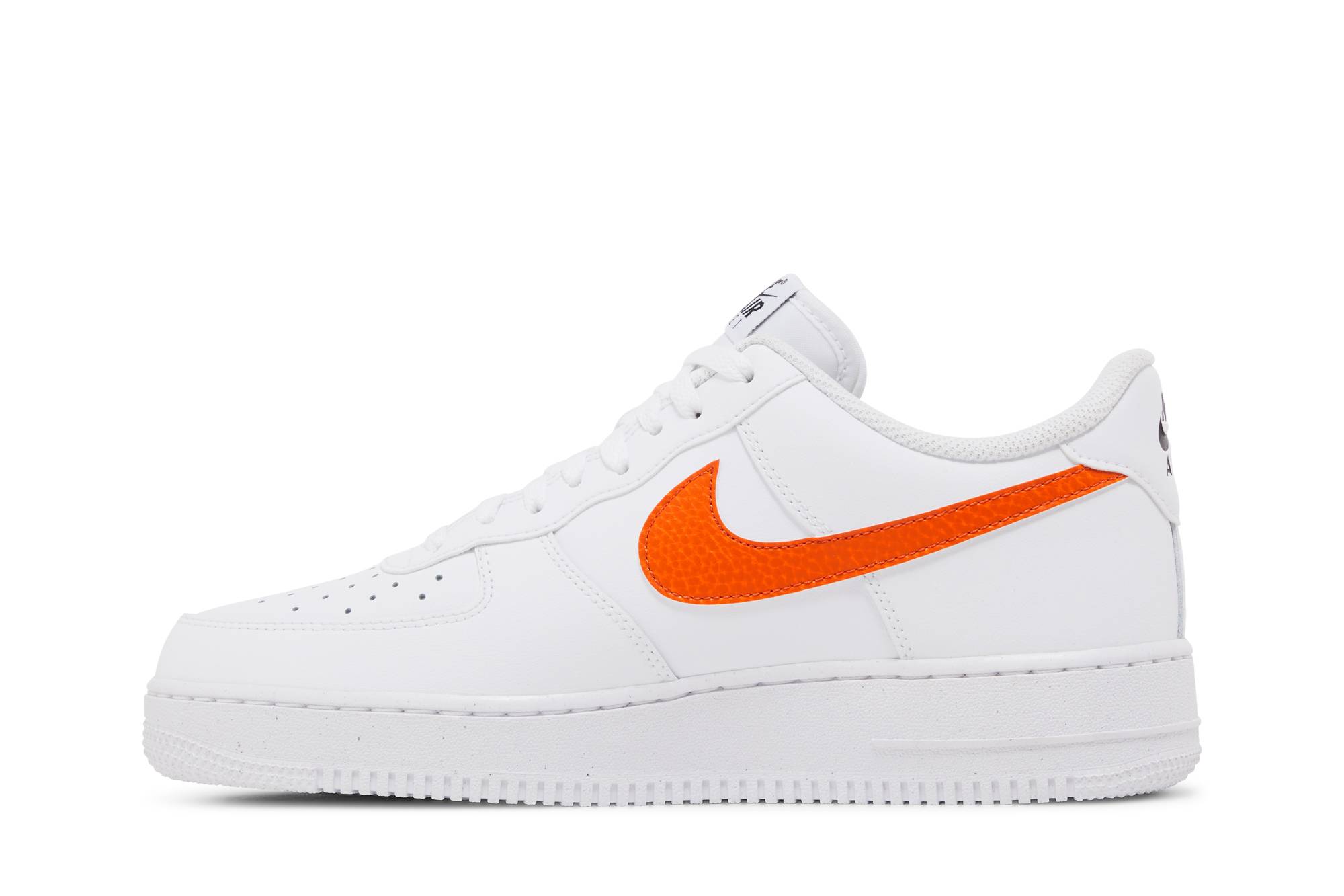 Nike Air Force 1 ’07 ‘Spray Paint Swoosh – Safety Orange’ FJ4228-100
