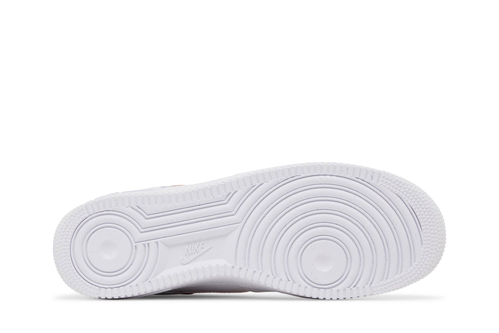 Nike Air Force 1 ’07 ‘Spray Paint Swoosh – Safety Orange’ FJ4228-100