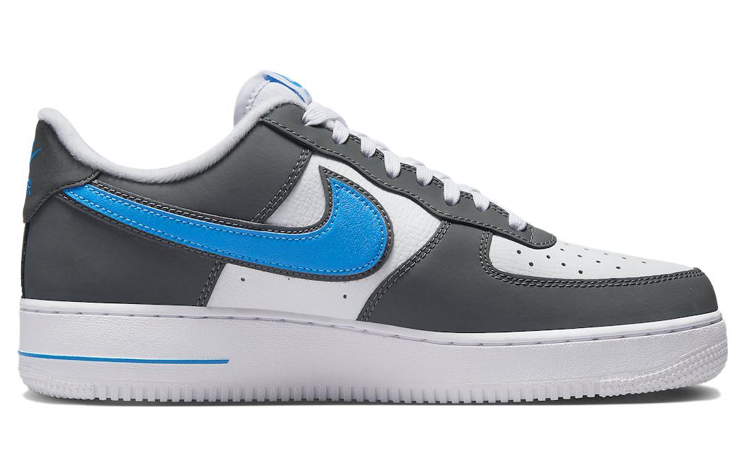 Nike Air Force 1 07 White Grey Photo Blue FB3360-100 Nicesnk