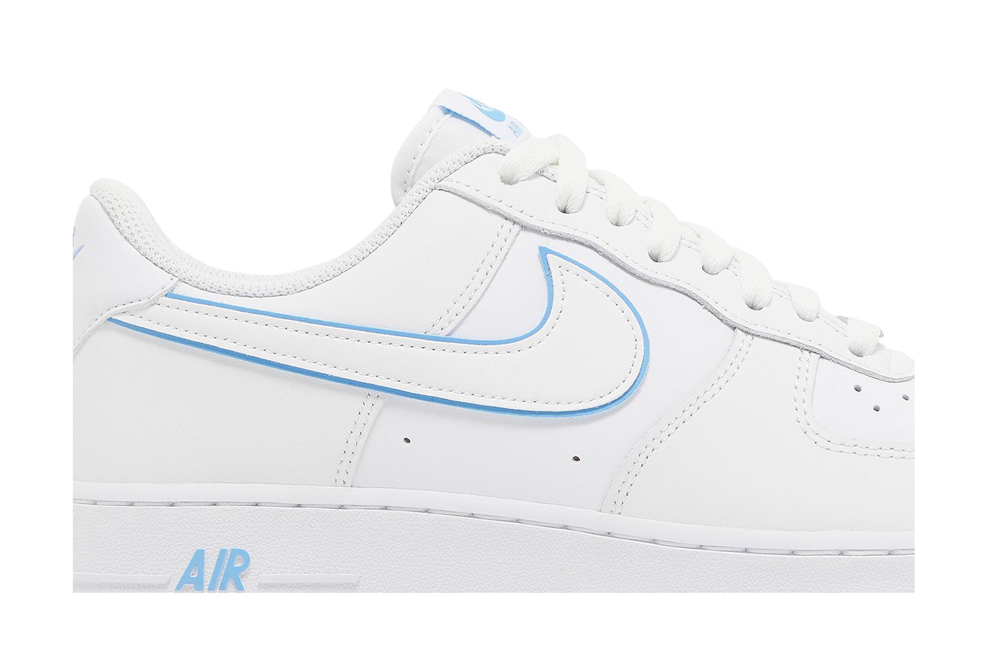 Nike Air Force 1 ’07 Low White University Blue Sole DV0788-101