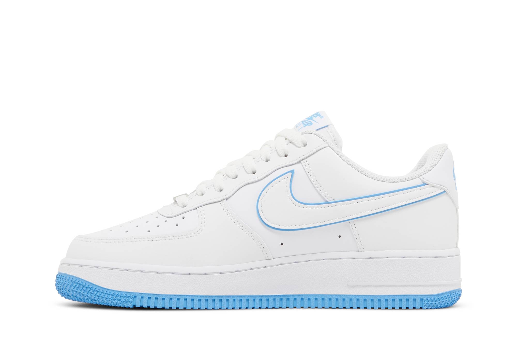 Nike Air Force 1 ’07 Low White University Blue Sole DV0788-101