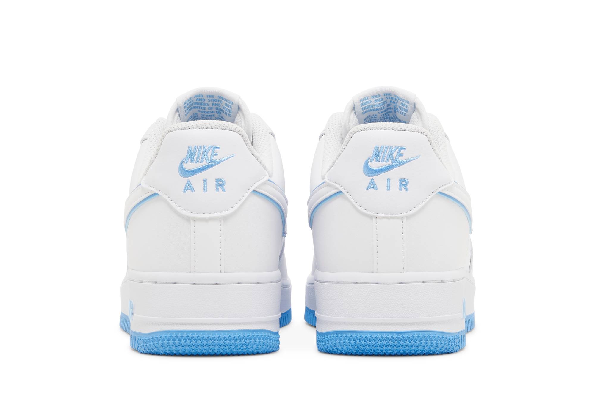 Nike Air Force 1 ’07 Low White University Blue Sole DV0788-101
