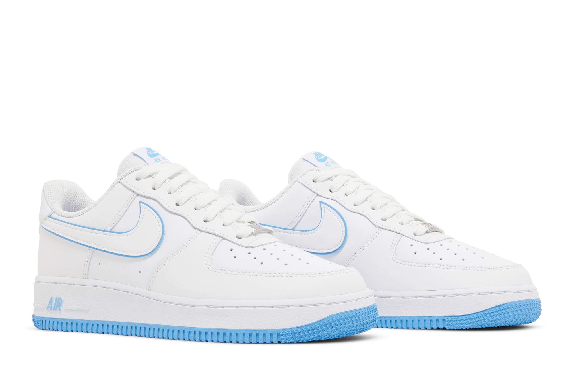 Nike Air Force 1 ’07 Low White University Blue Sole DV0788-101