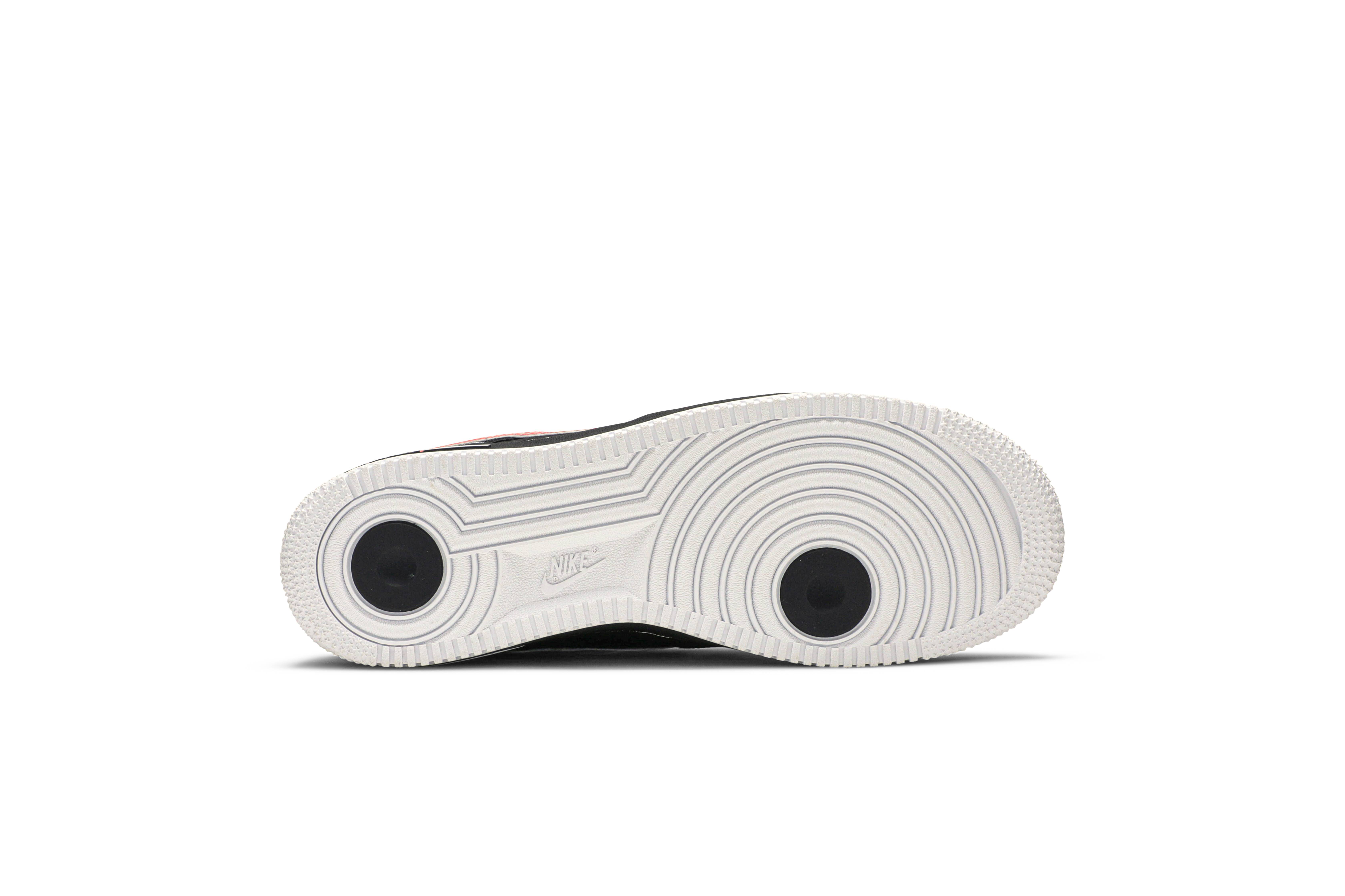 Nike Air Force 1 07 LV8 Crimson Exposed Stitching CU6646-001 Nicesnk