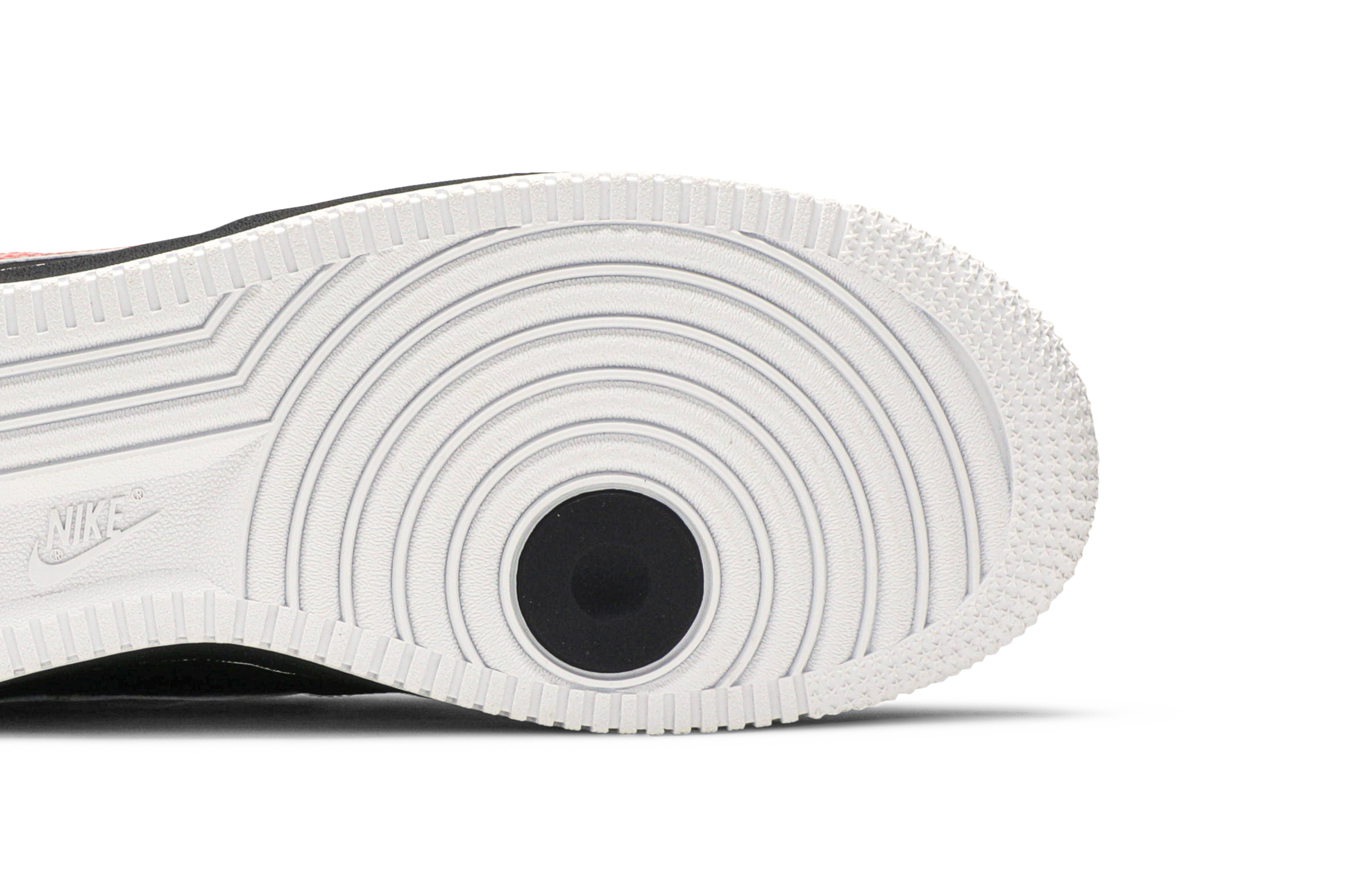 Nike Air Force 1 07 LV8 Crimson Exposed Stitching CU6646-001 Nicesnk