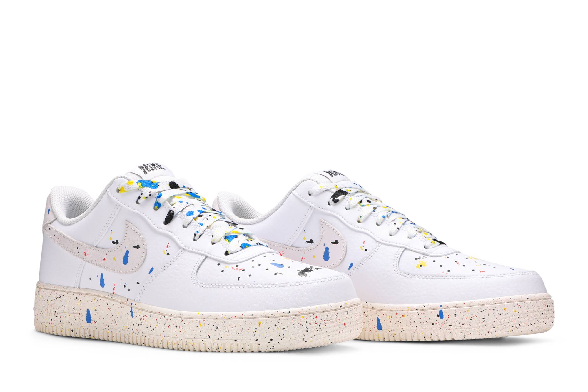 Nike Air Force 1 07 LV8 Paint Splatter CZ0339-100 Nicesnk