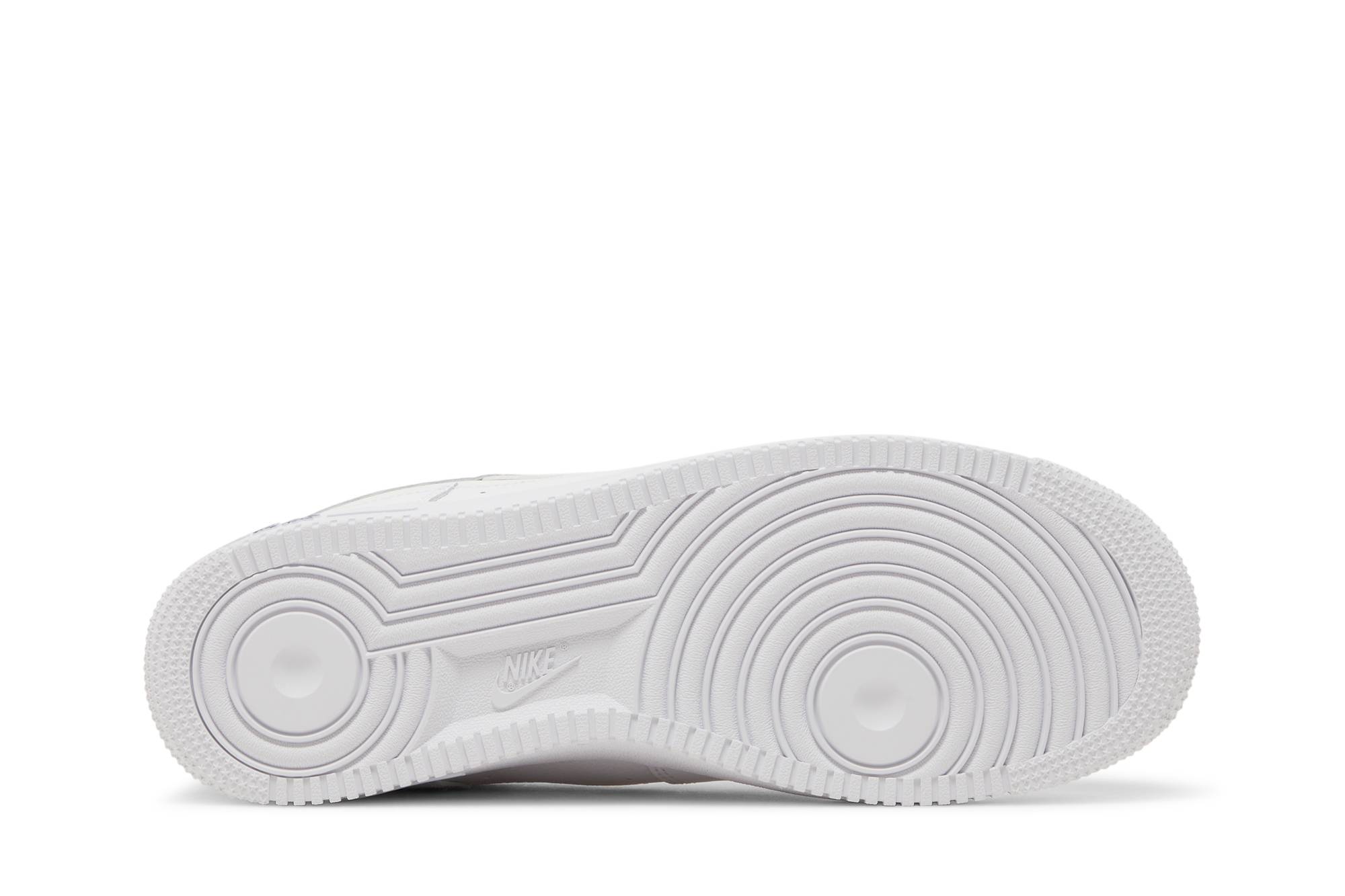Nike Air Force 1 ’07 LV8 ‘Reflective Swoosh – White Dark Marina Blue’ FB8971-100