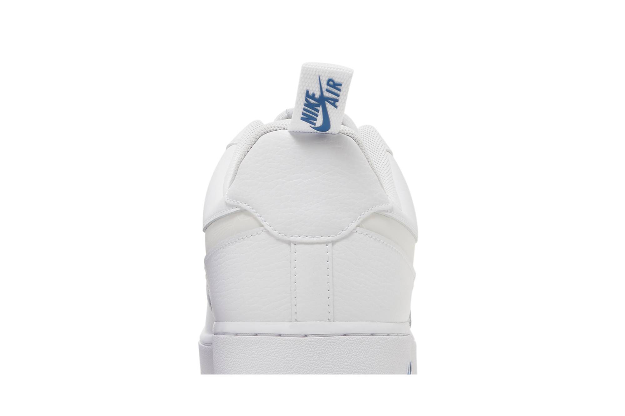 Nike Air Force 1 ’07 LV8 ‘Reflective Swoosh – White Dark Marina Blue’ FB8971-100