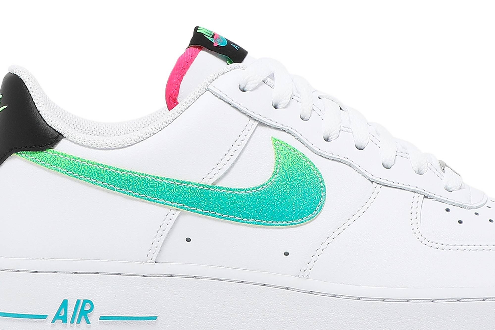 Nike Air Force 1 07 LV8 White Aquamarine DJ5148-100 Nicesnk