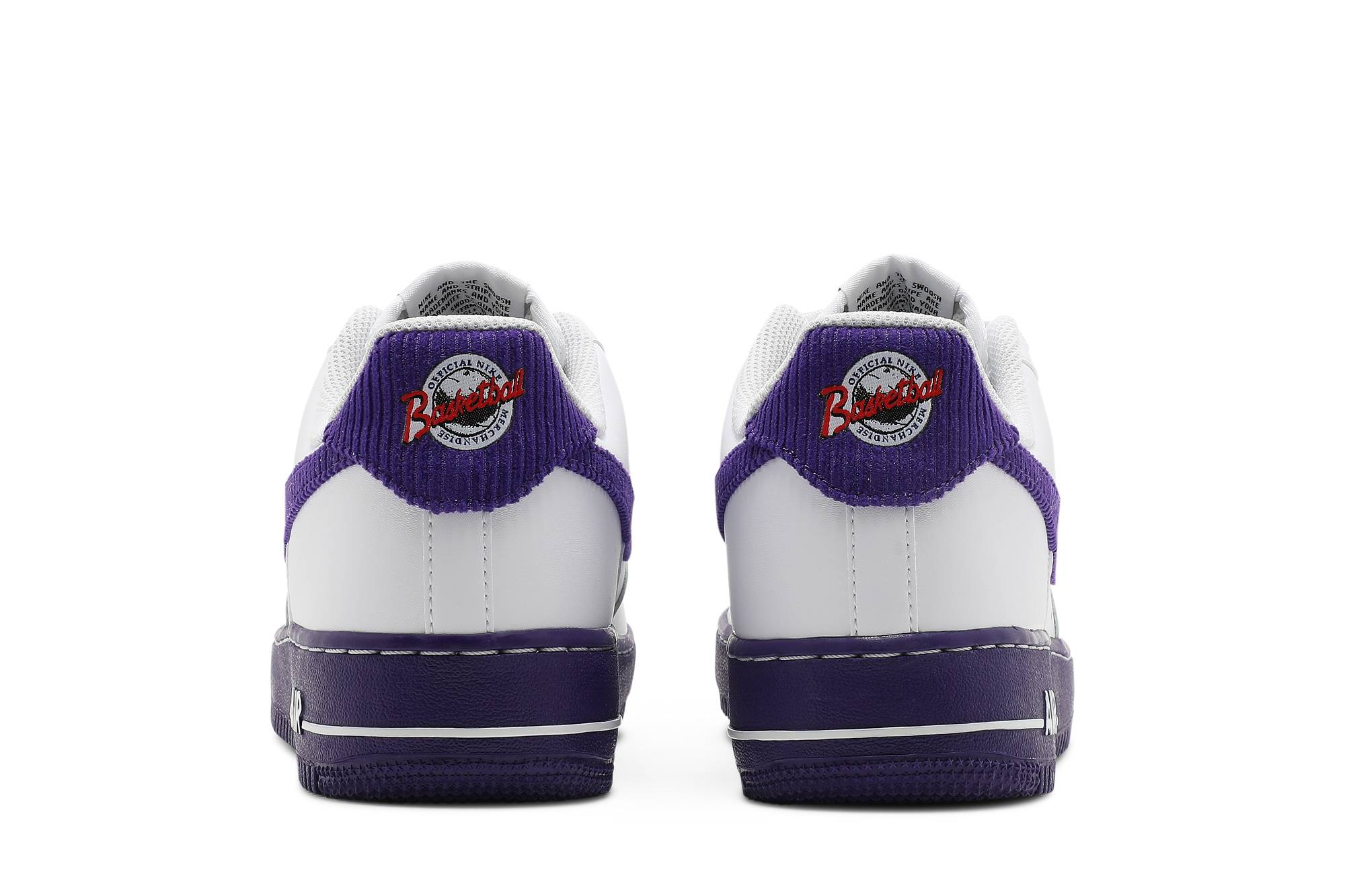Nike Air Force 1 07 LV8 EMB White Court Purple DB0264-100 Nicesnk