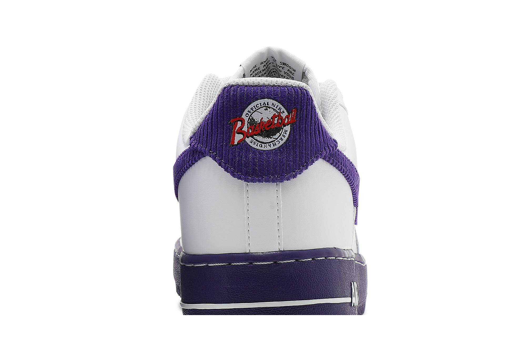 Nike Air Force 1 07 LV8 EMB White Court Purple DB0264-100 Nicesnk