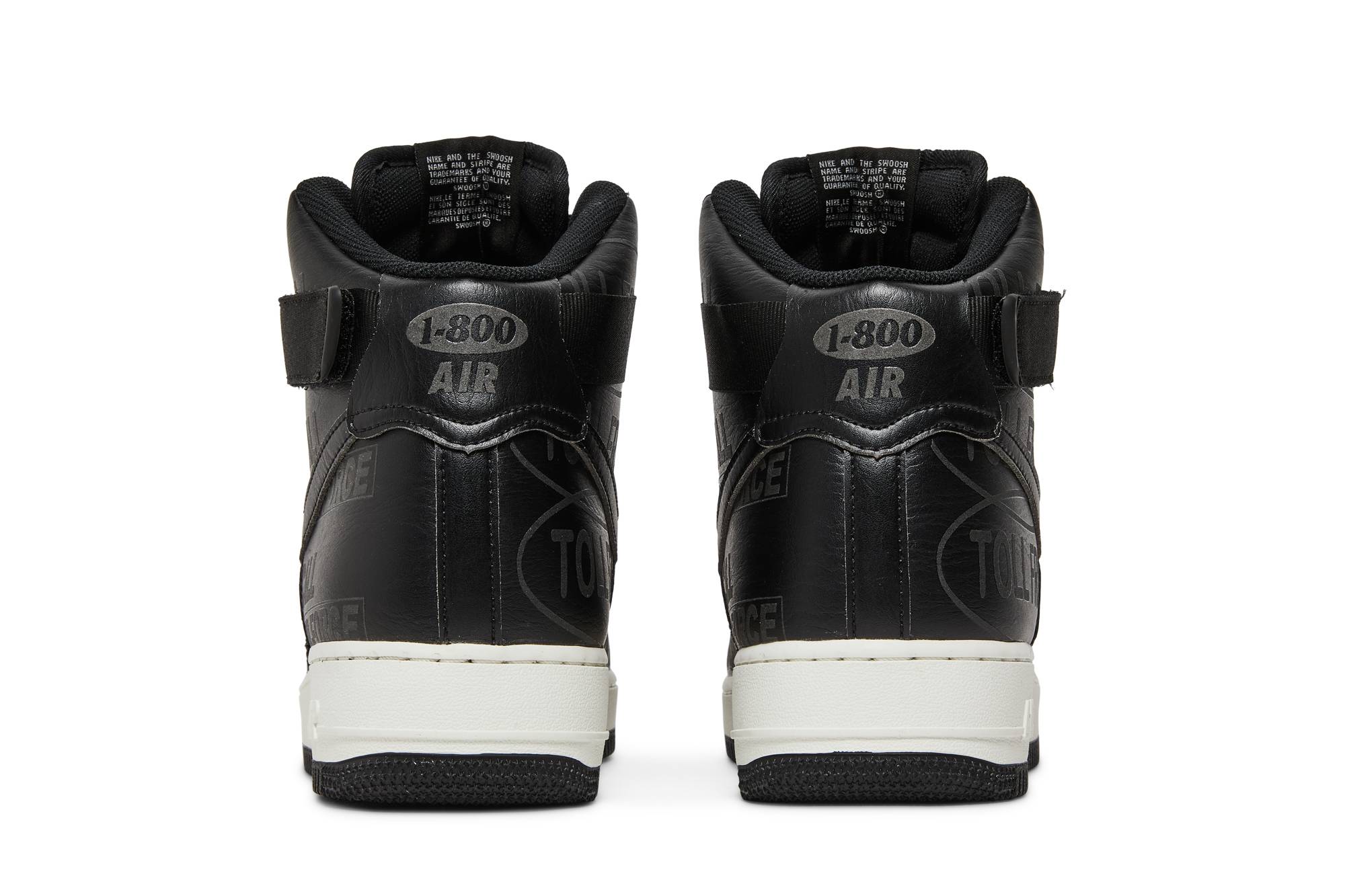 Nike Air Force 1 High 07 Premium Toll Free Pack – Black CU1414-001 Nicesnk