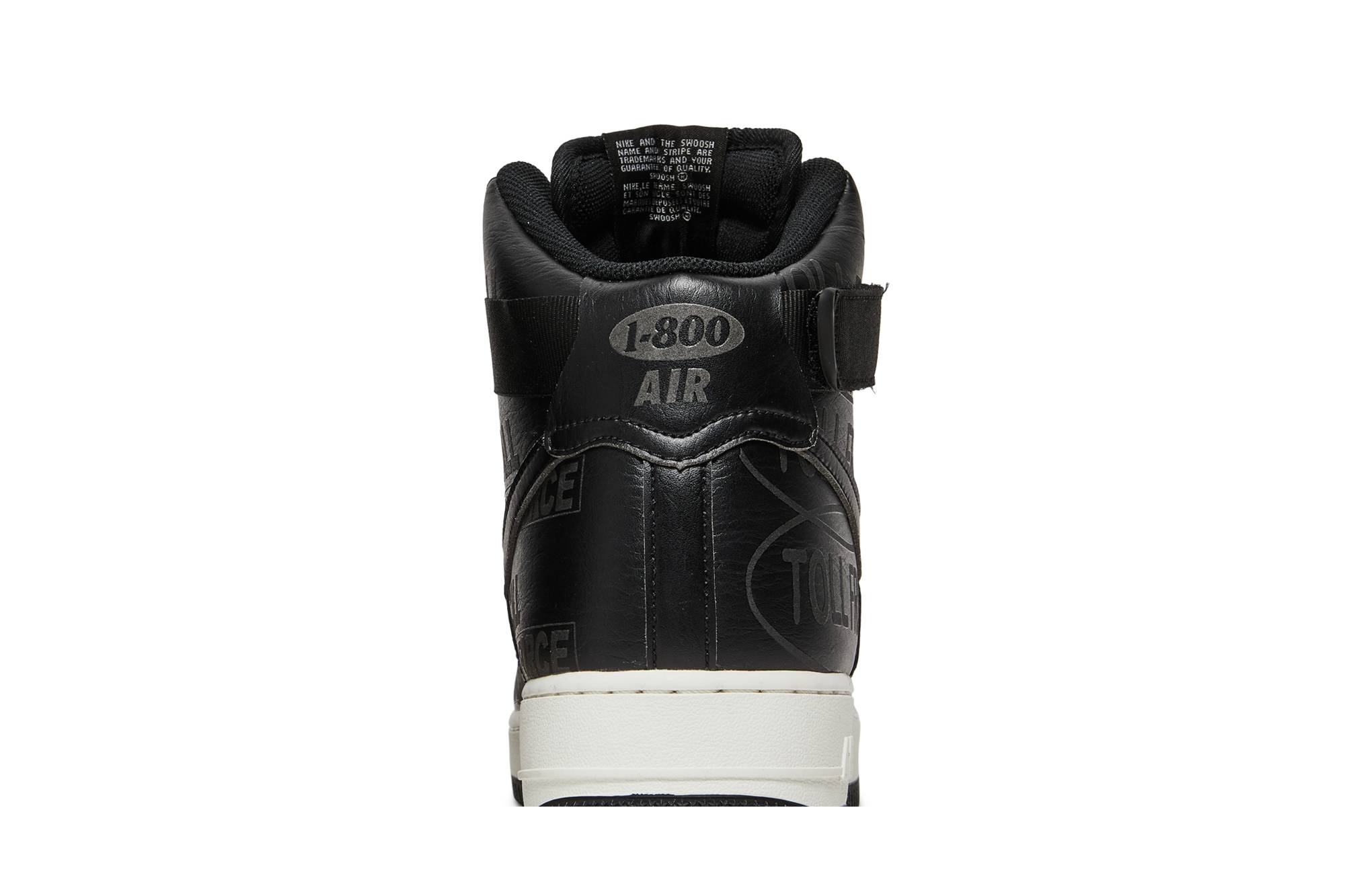 Nike Air Force 1 High 07 Premium Toll Free Pack – Black CU1414-001 Nicesnk