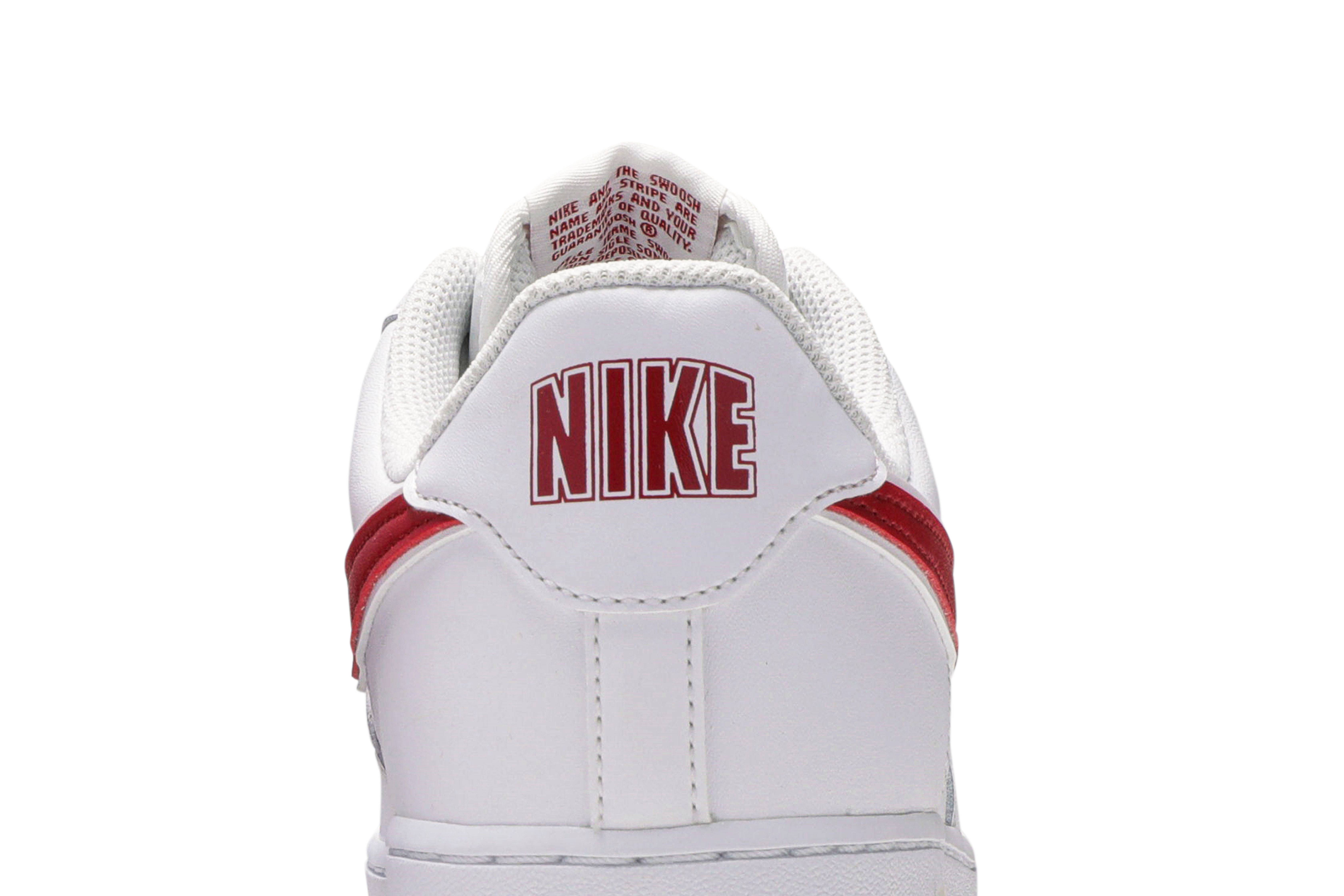 Nike Air Force 1 Low ’07 3 ‘Gym Red’ AO2423-102