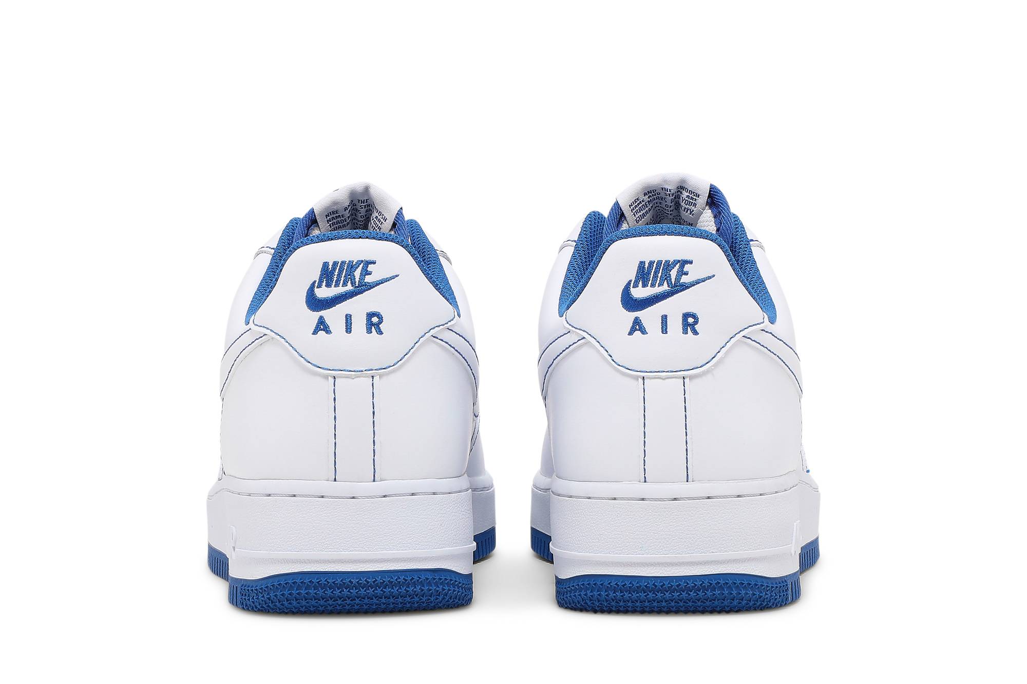 Nike Air Force 1 Low 07 White Game Royal CV1724-101 Nicesnk