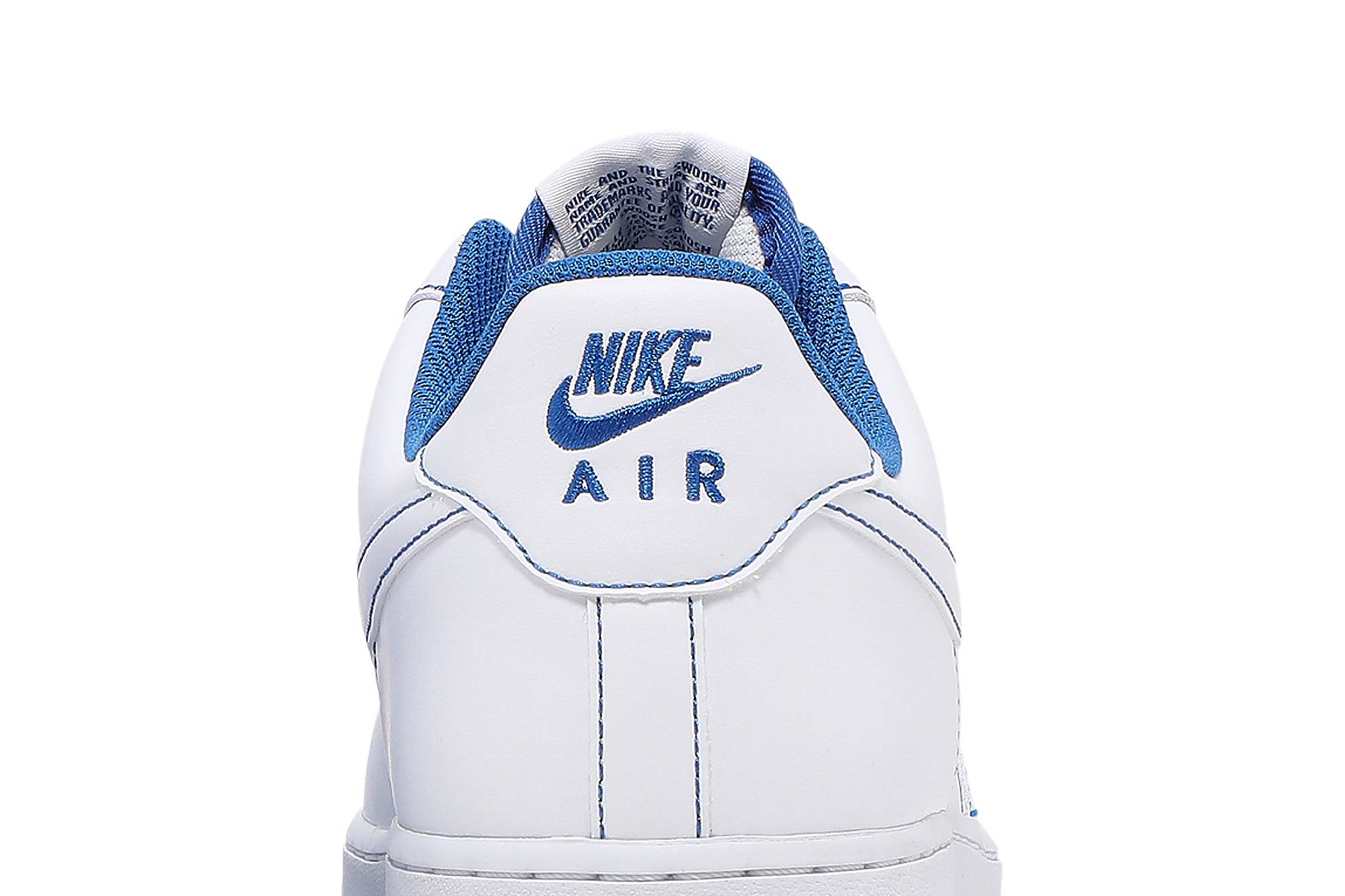 Nike Air Force 1 Low 07 White Game Royal CV1724-101 Nicesnk