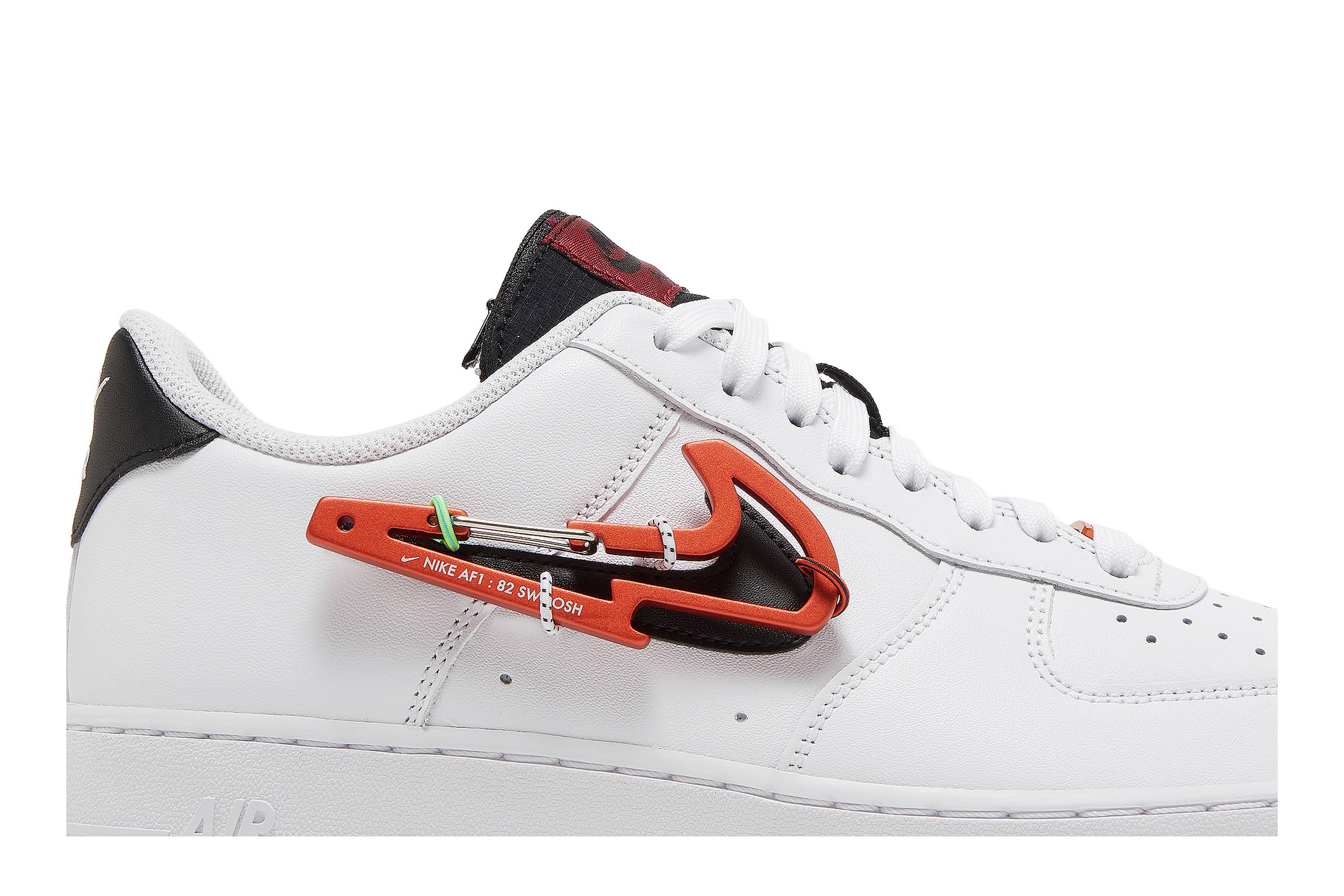 Nike Air Force 1 Low Carabiner Swoosh Red DH7579-100 Nicesnk