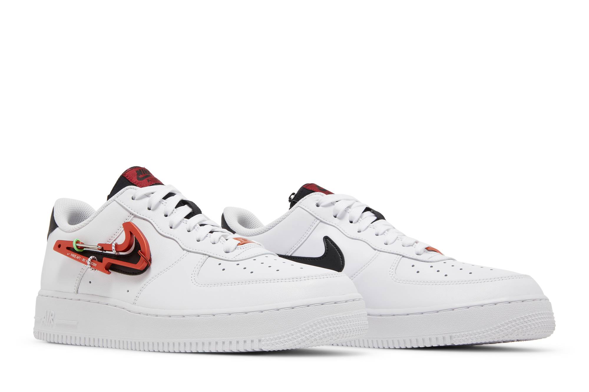 Nike Air Force 1 Low Carabiner Swoosh Red DH7579-100 Nicesnk