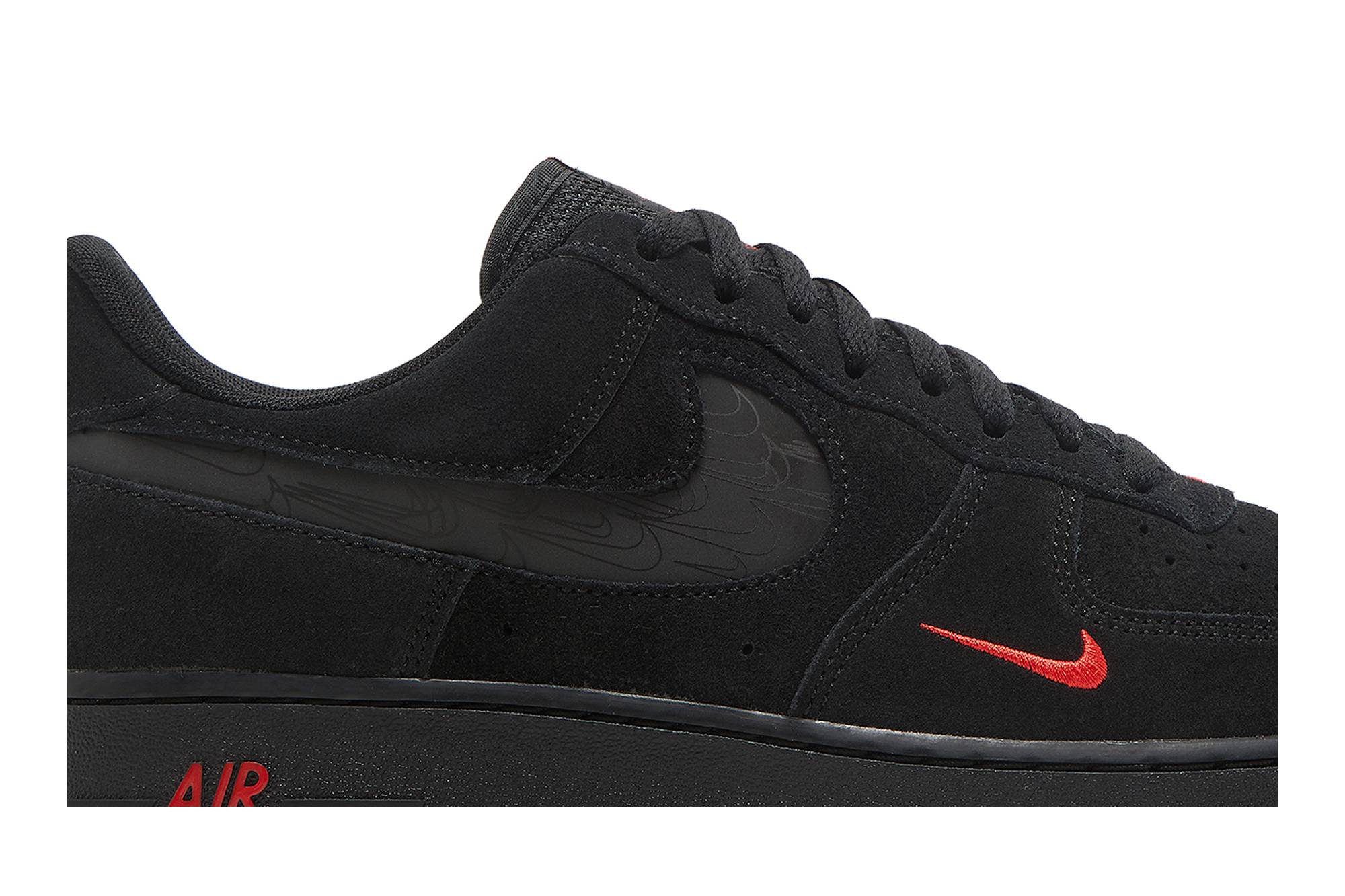 Nike Air Force 1 Low ‘Multi-Swoosh Black Orange’ DZ4514-001