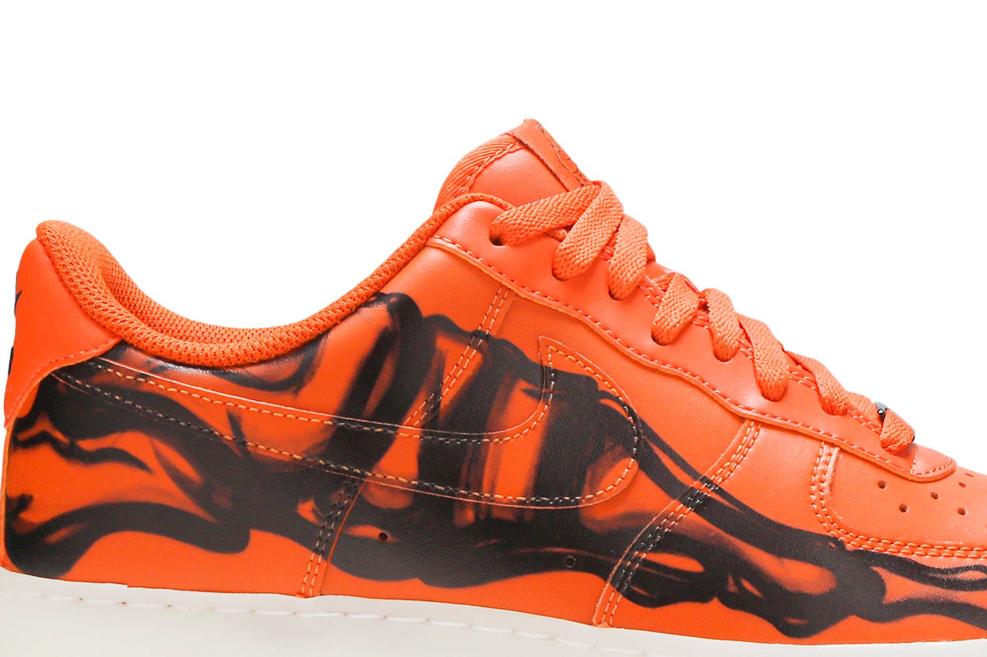 Nike Air Force 1 Low Orange Skeleton CU8067-800 Nicesnk