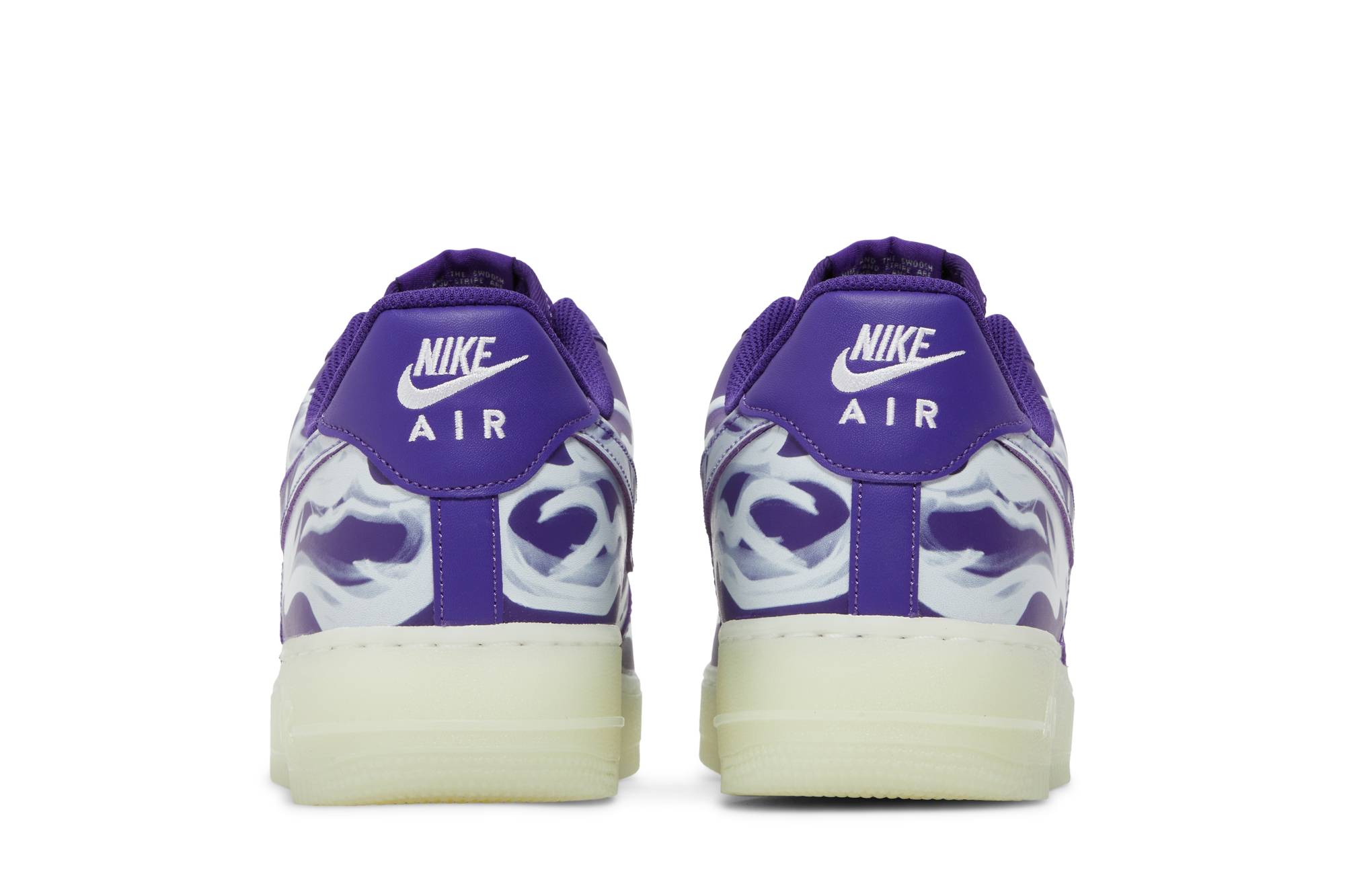 Nike Air Force 1 Low ‘Purple Skeleton’ CU8067-500