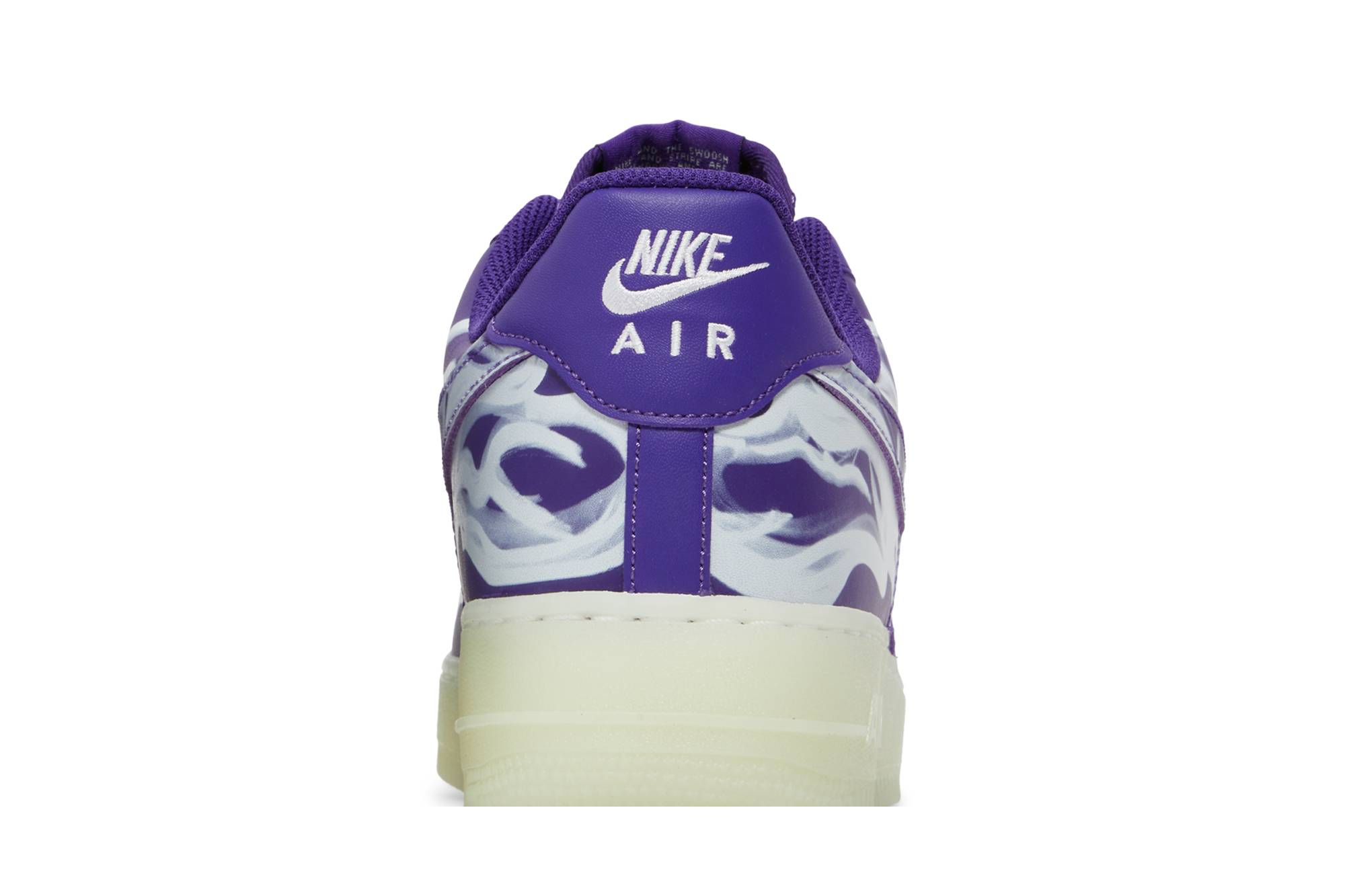 Nike Air Force 1 Low ‘Purple Skeleton’ CU8067-500