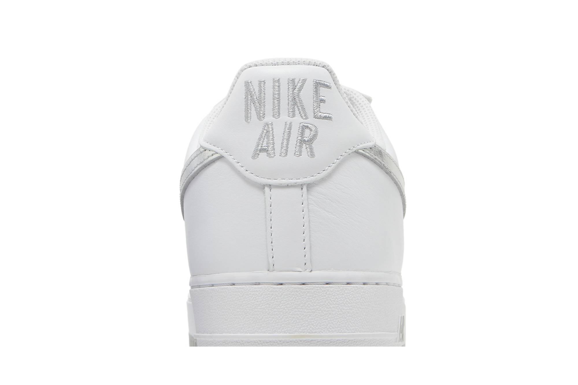 Nike Air Force 1 Low Silver Swoosh DZ6755-100 Nicesnk