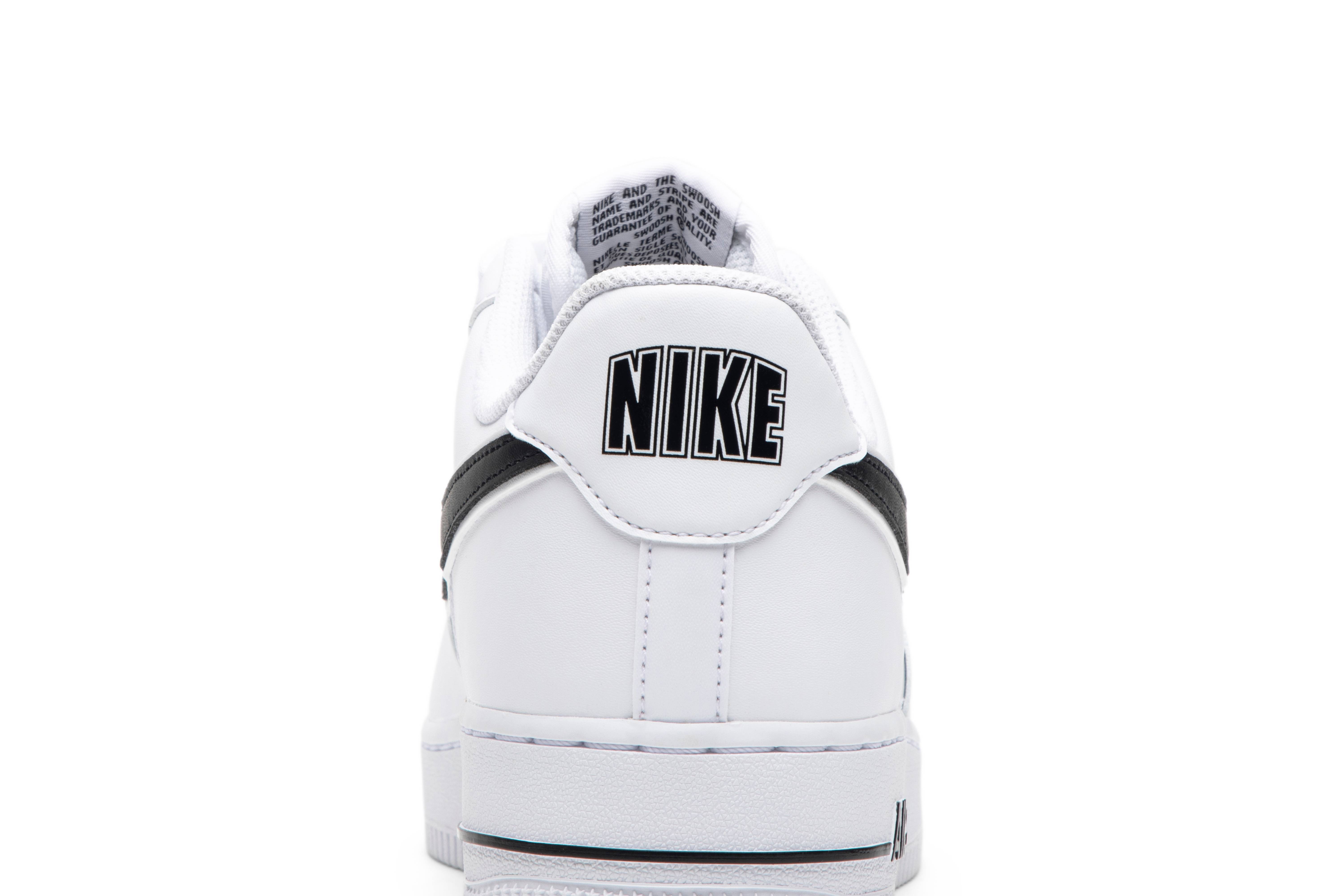 Nike Air Force 1 Low White Black 2018 AO2423-101 Nicesnk