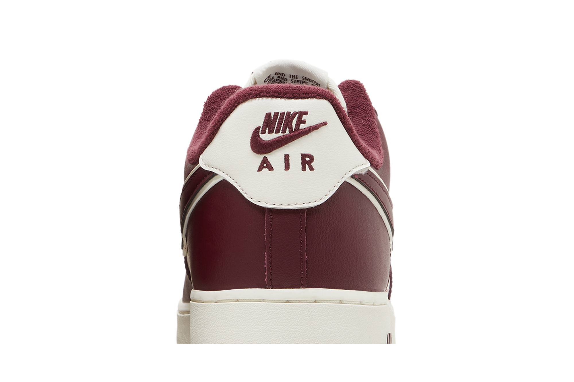 Nike Air Force 1 Low College Pack ‘Burgundy/White’ DQ7659-102
