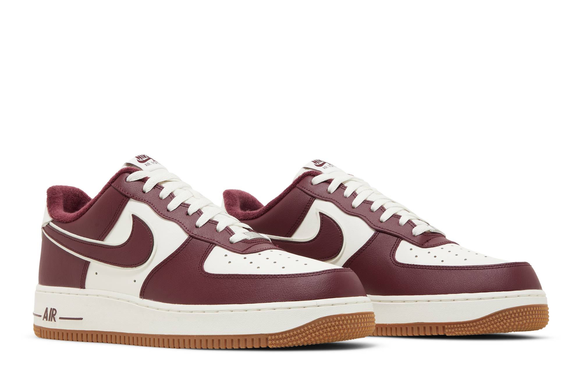 Nike Air Force 1 Low College Pack ‘Burgundy/White’ DQ7659-102