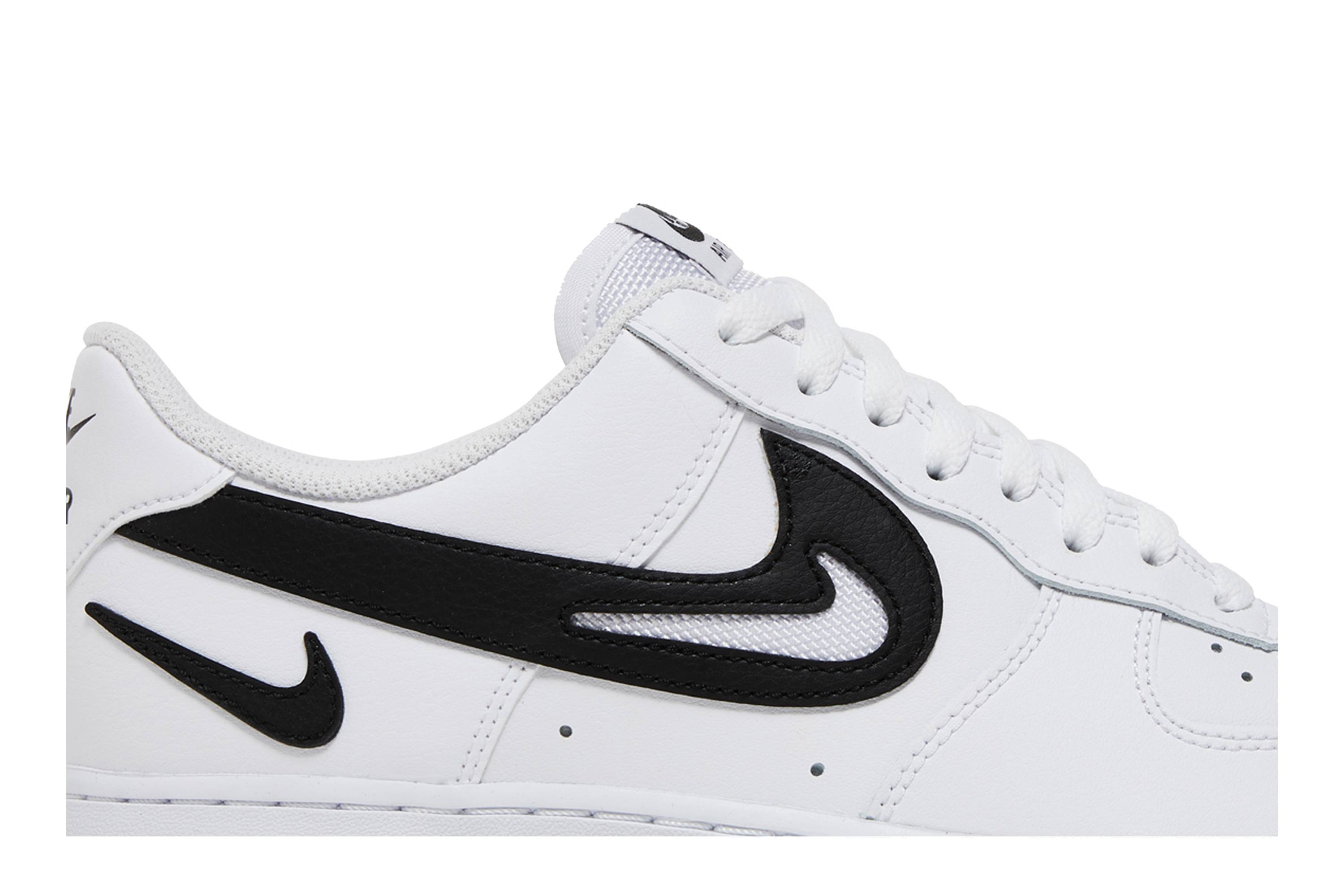 Nike Air Force 1 Low FM White Black DR0143-101 Nicesnk