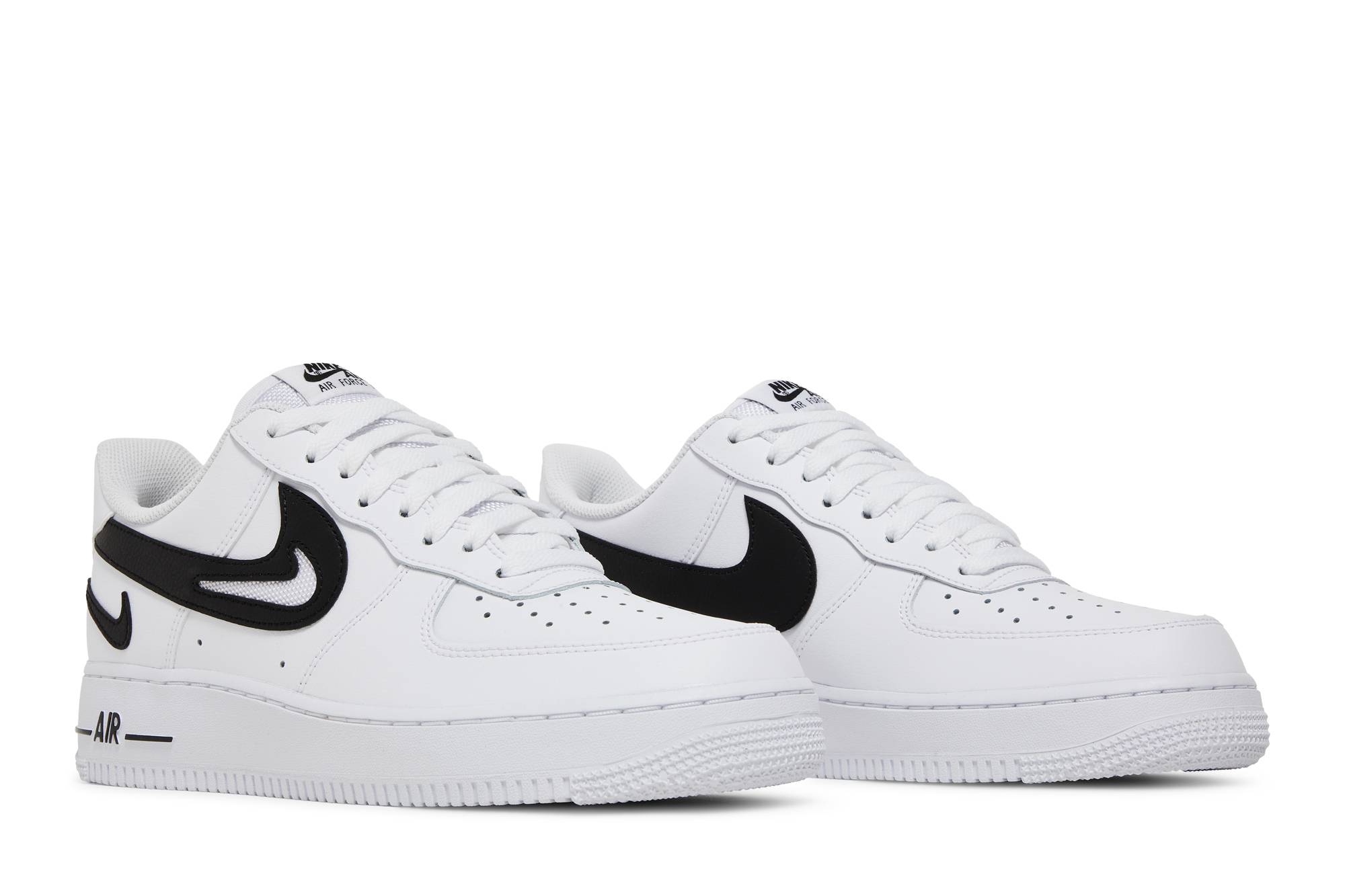 Nike Air Force 1 Low FM White Black DR0143-101 Nicesnk