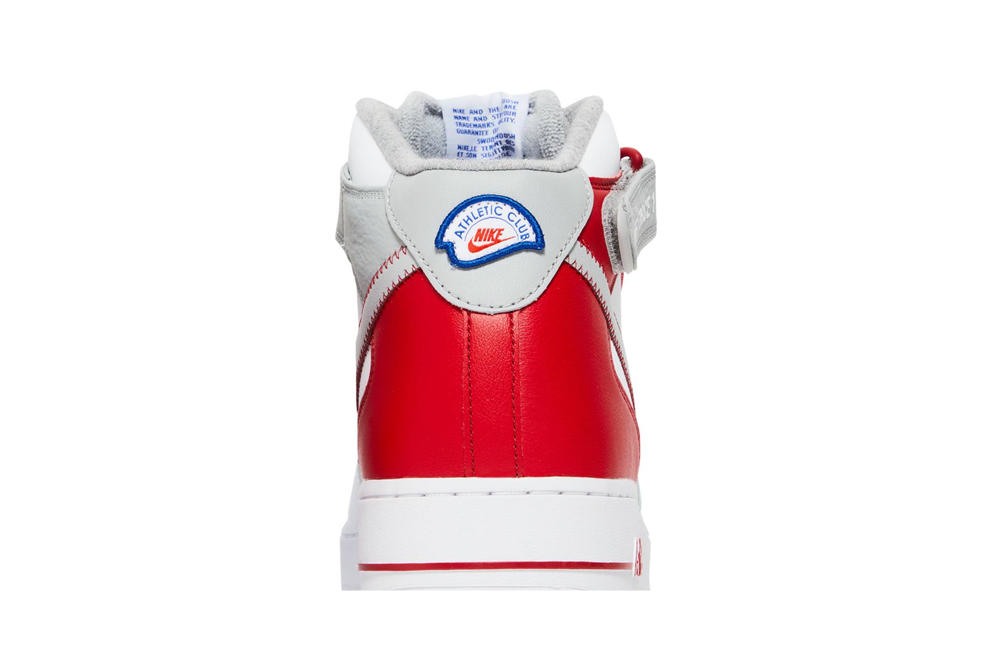 Nike Air Force 1 Mid Athletic Club White Red DH7451-100 Nicesnk
