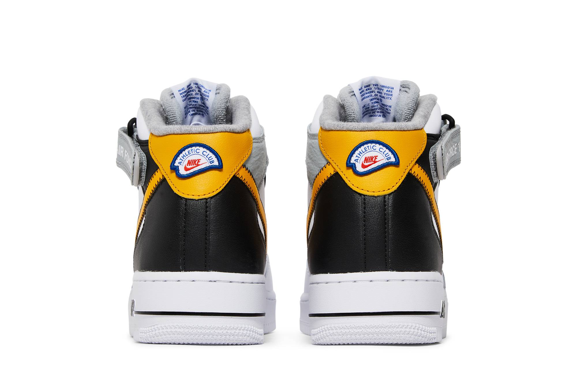 Nike Air Force 1 Mid Athletic Club White Yellow DH7451-101 Nicesnk