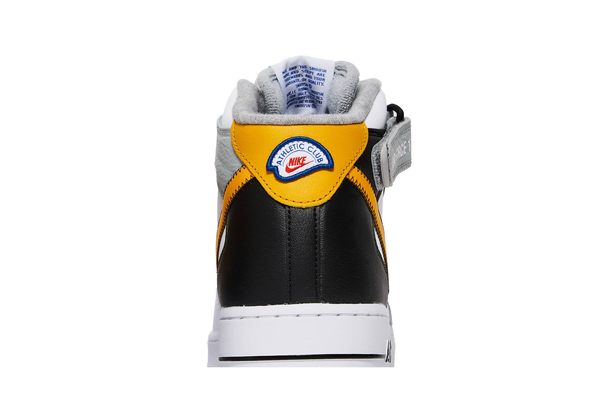Nike Air Force 1 Mid Athletic Club White Yellow DH7451-101 Nicesnk