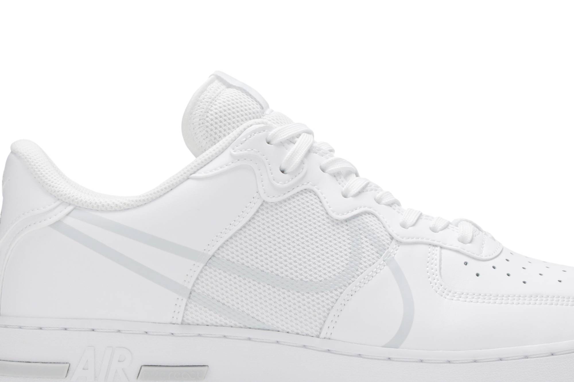 Nike Air Force 1 React White CT1020-101 Nicesnk