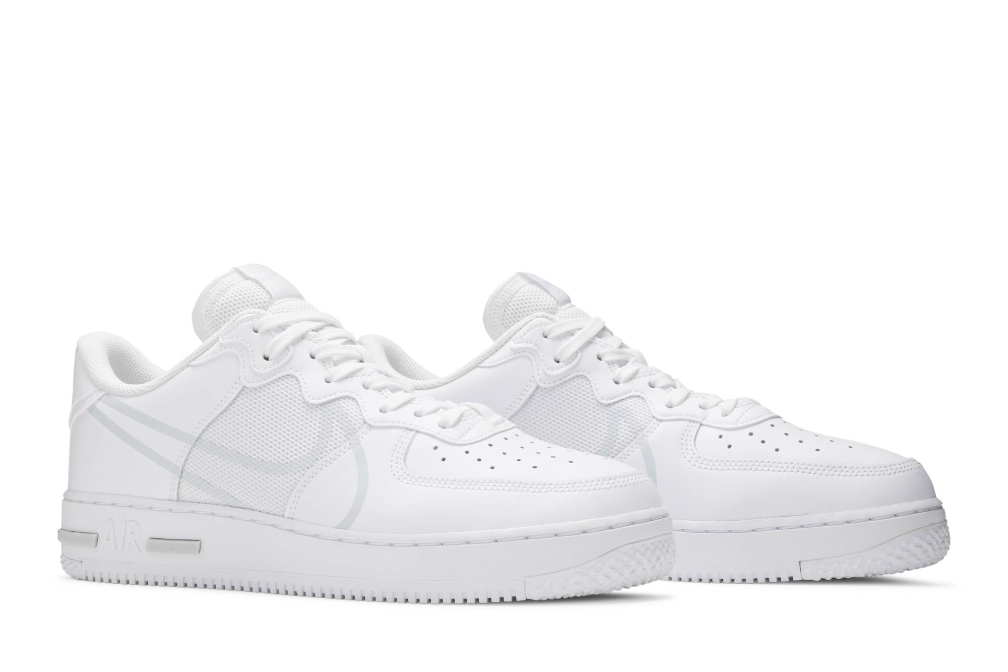Nike Air Force 1 React White CT1020-101 Nicesnk