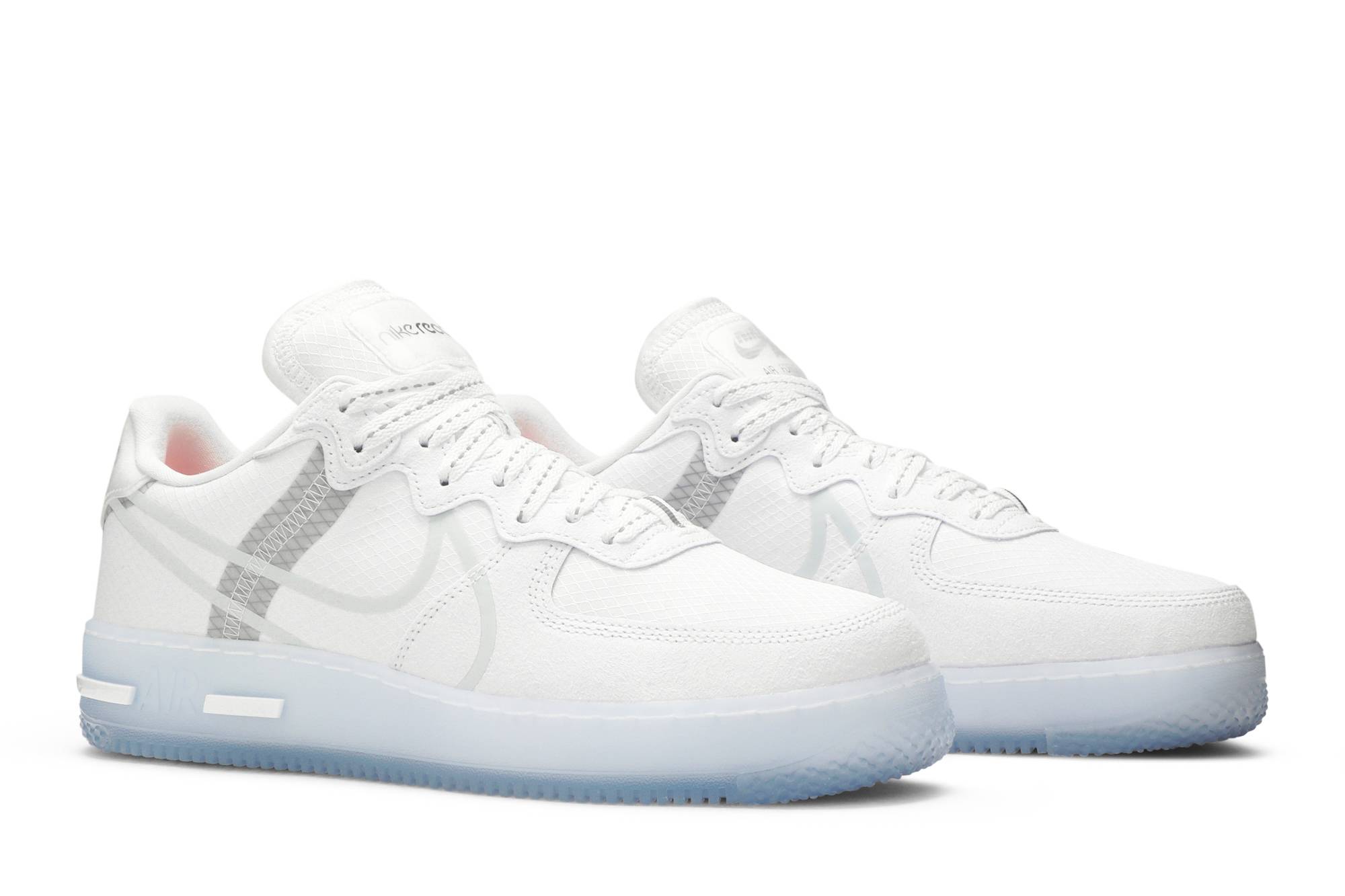 Nike Air Force 1 React QS White Ice CQ8879-100 Nicesnk