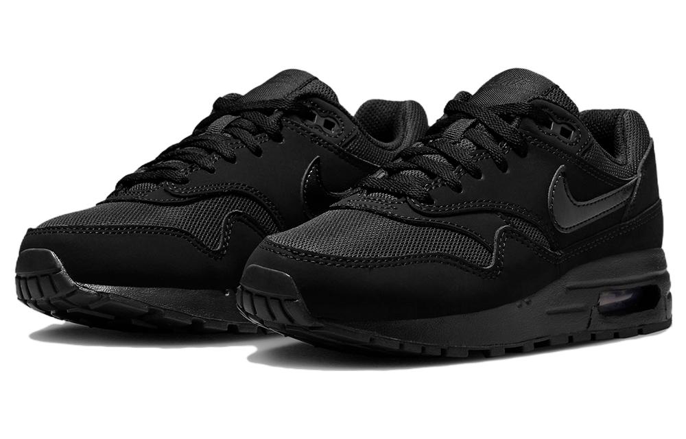 (Preschool) Nike Air Max 1 Triple Black DZ3307-001 Nicesnk