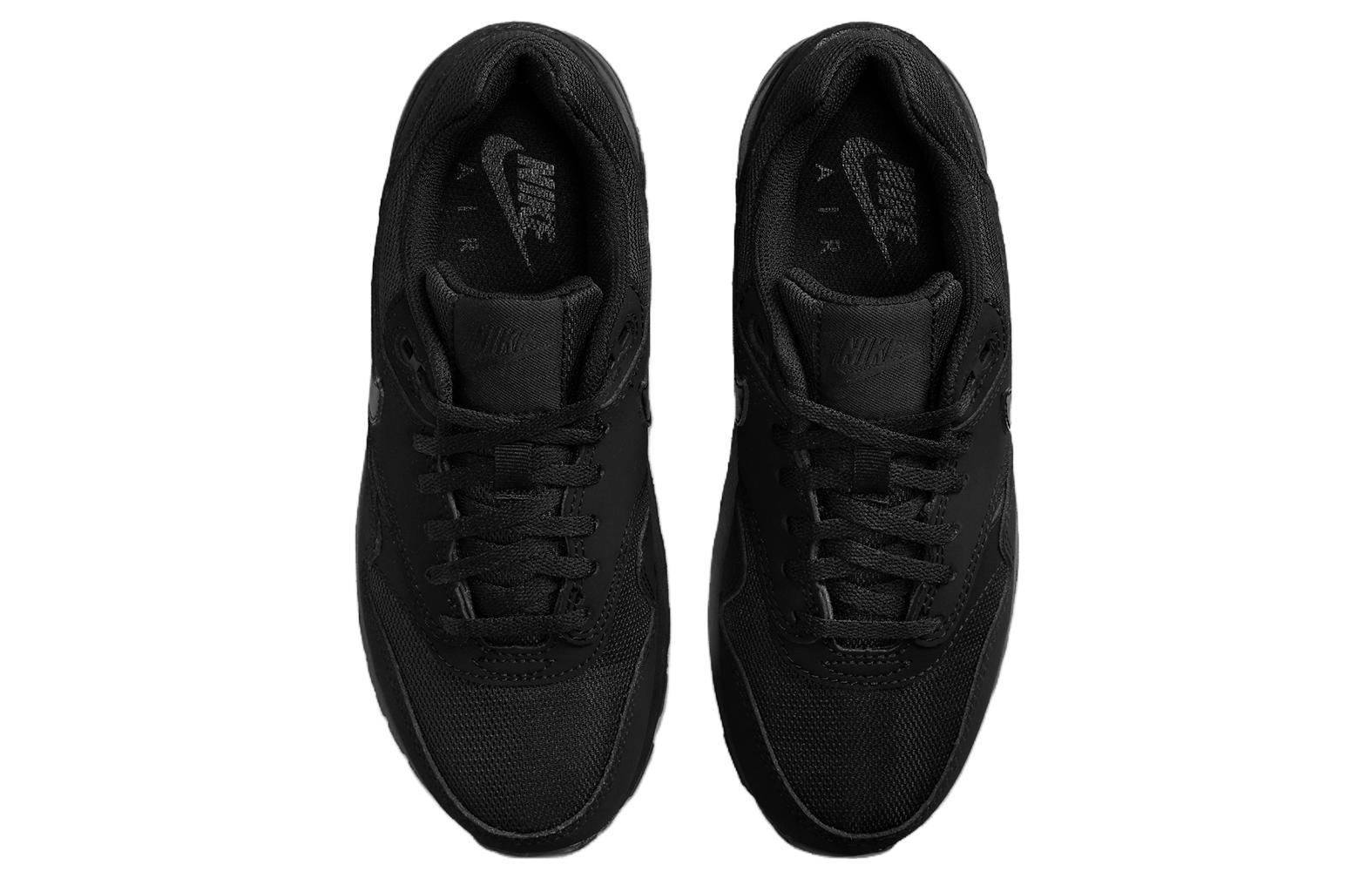 (Preschool) Nike Air Max 1 Triple Black DZ3307-001 Nicesnk