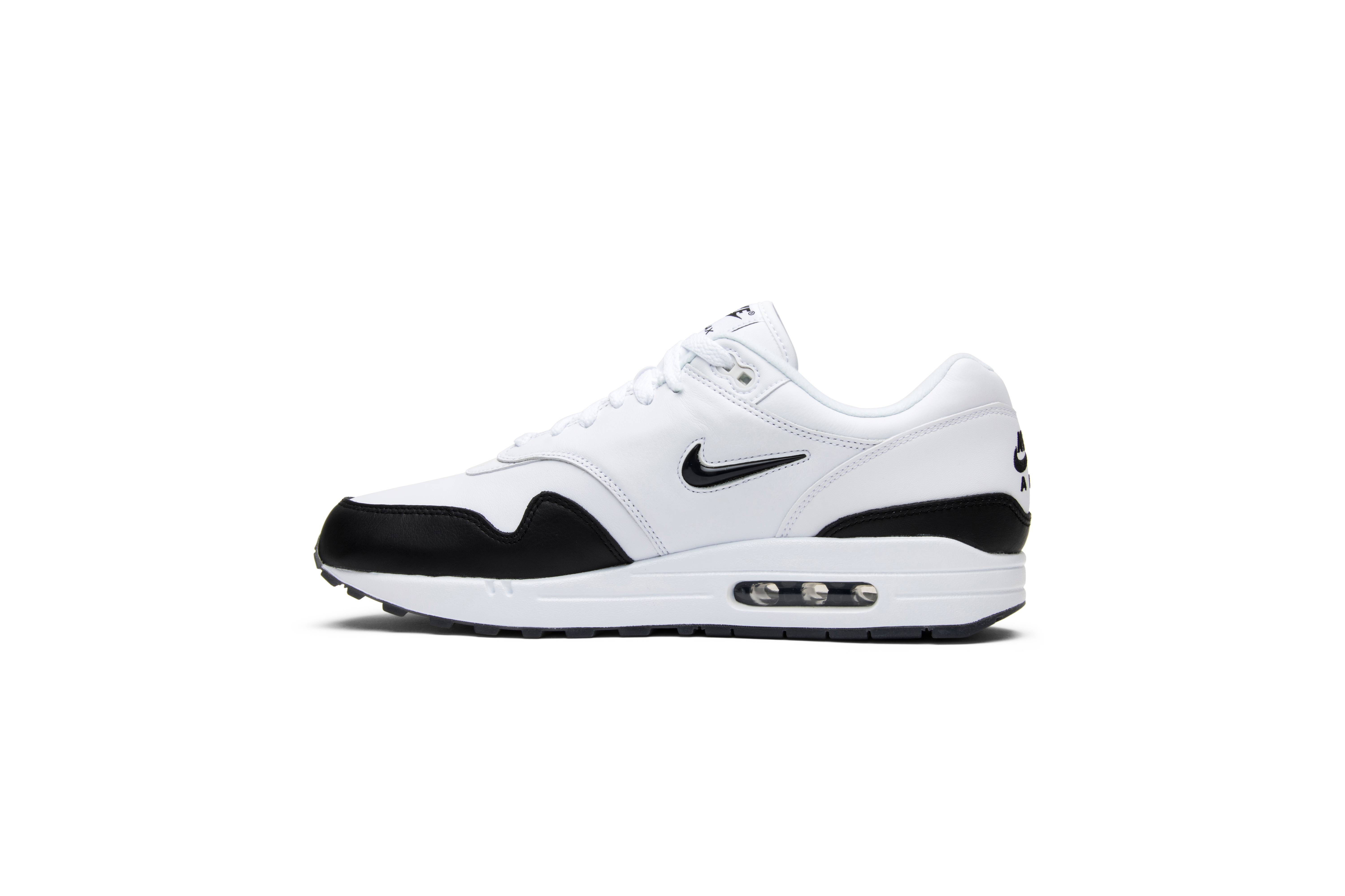Nike Air Max 1 Premium SC Jewel Black Swoosh 918354-100 Nicesnk